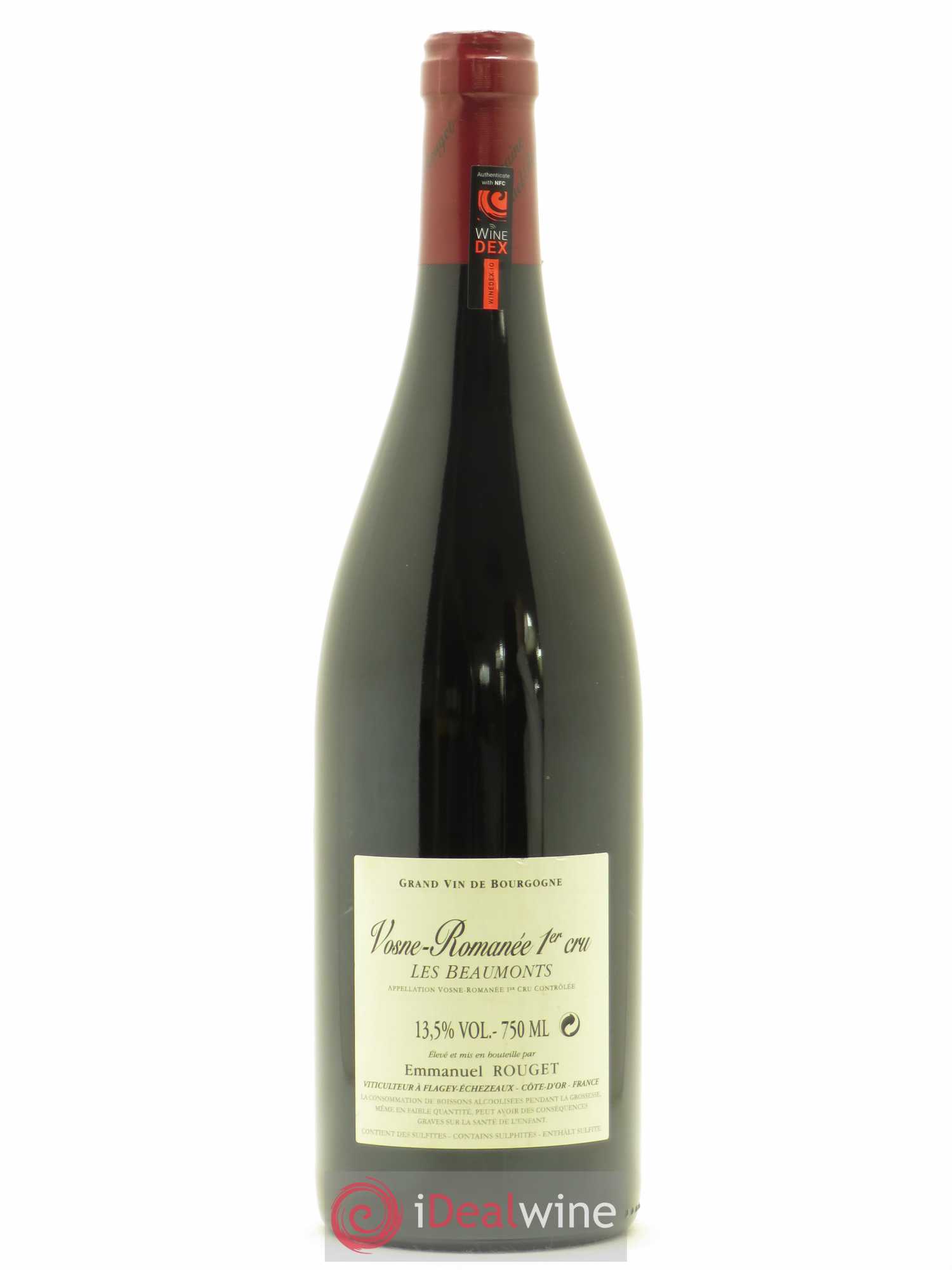 Vosne-Romanée 1er Cru Les Beaumonts Emmanuel Rouget 2017 - Lot de 1 bouteille - 1