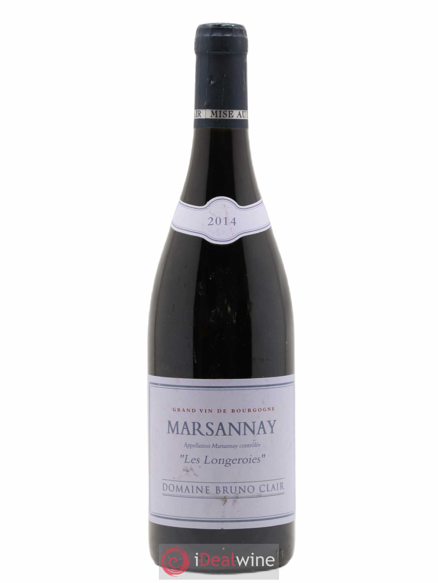 Marsannay Les Longeroies Bruno Clair (Domaine) 2014 - Lot de 1 bouteille - 0