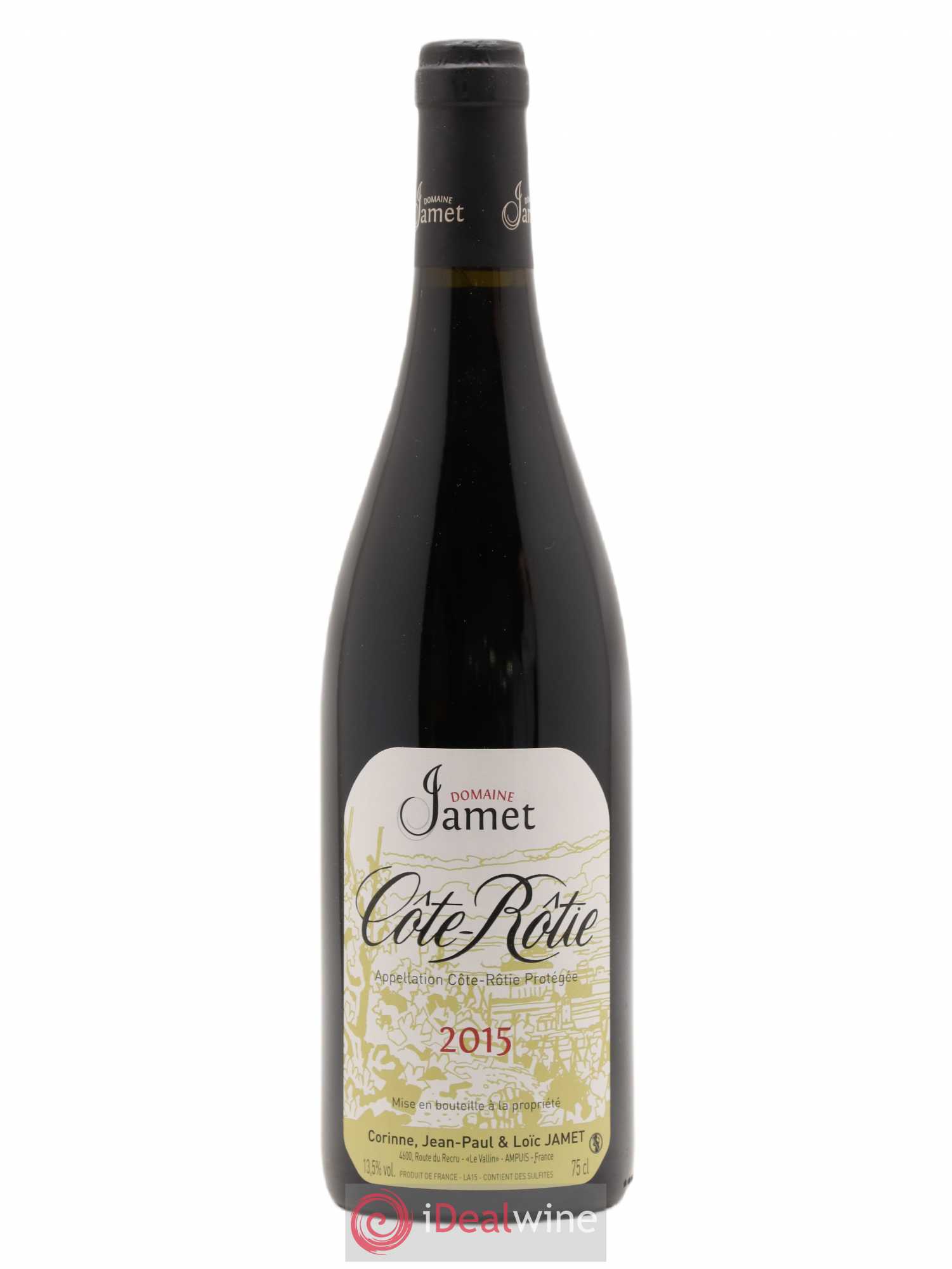 Côte-Rôtie Jamet (Domaine) 2015 - Lot de 1 bouteille - 0