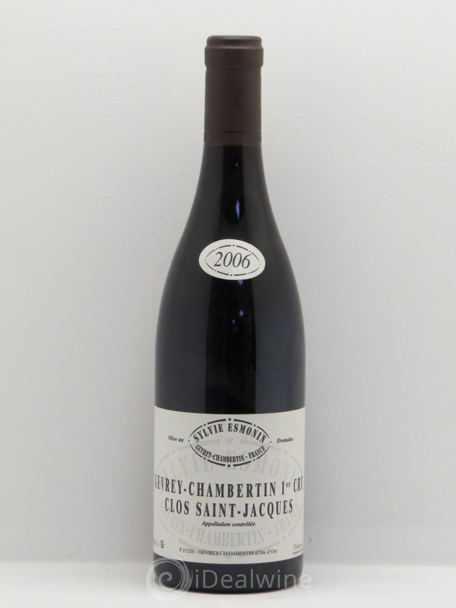 Gevrey-Chambertin 1er Cru Clos Saint Jacques Sylvie Esmonin 2006 - Lot de 1 bouteille - 0