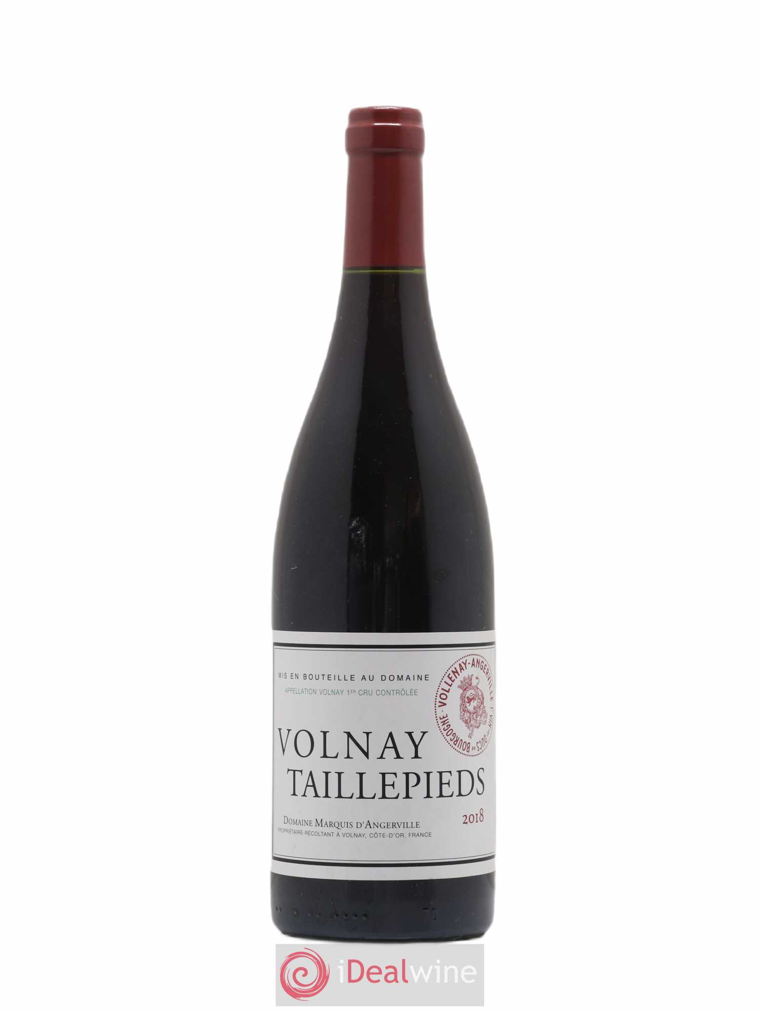 Volnay 1er Cru Taillepieds Marquis d'Angerville (Domaine) 2018 - Lot de 1 bouteille - 0