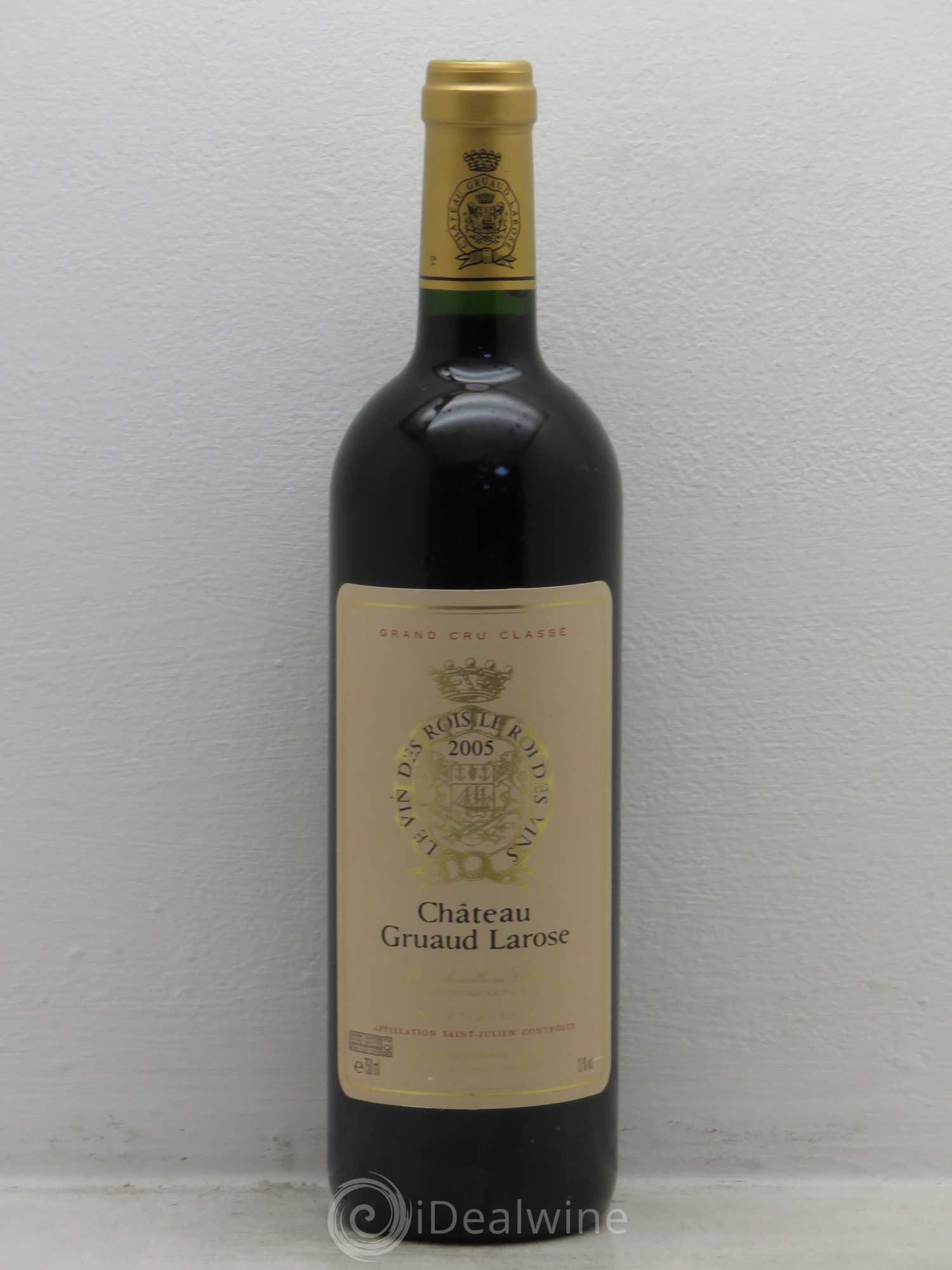 Château Gruaud Larose 2ème Grand Cru Classé 2005 - Lot de 1 bouteille - 0