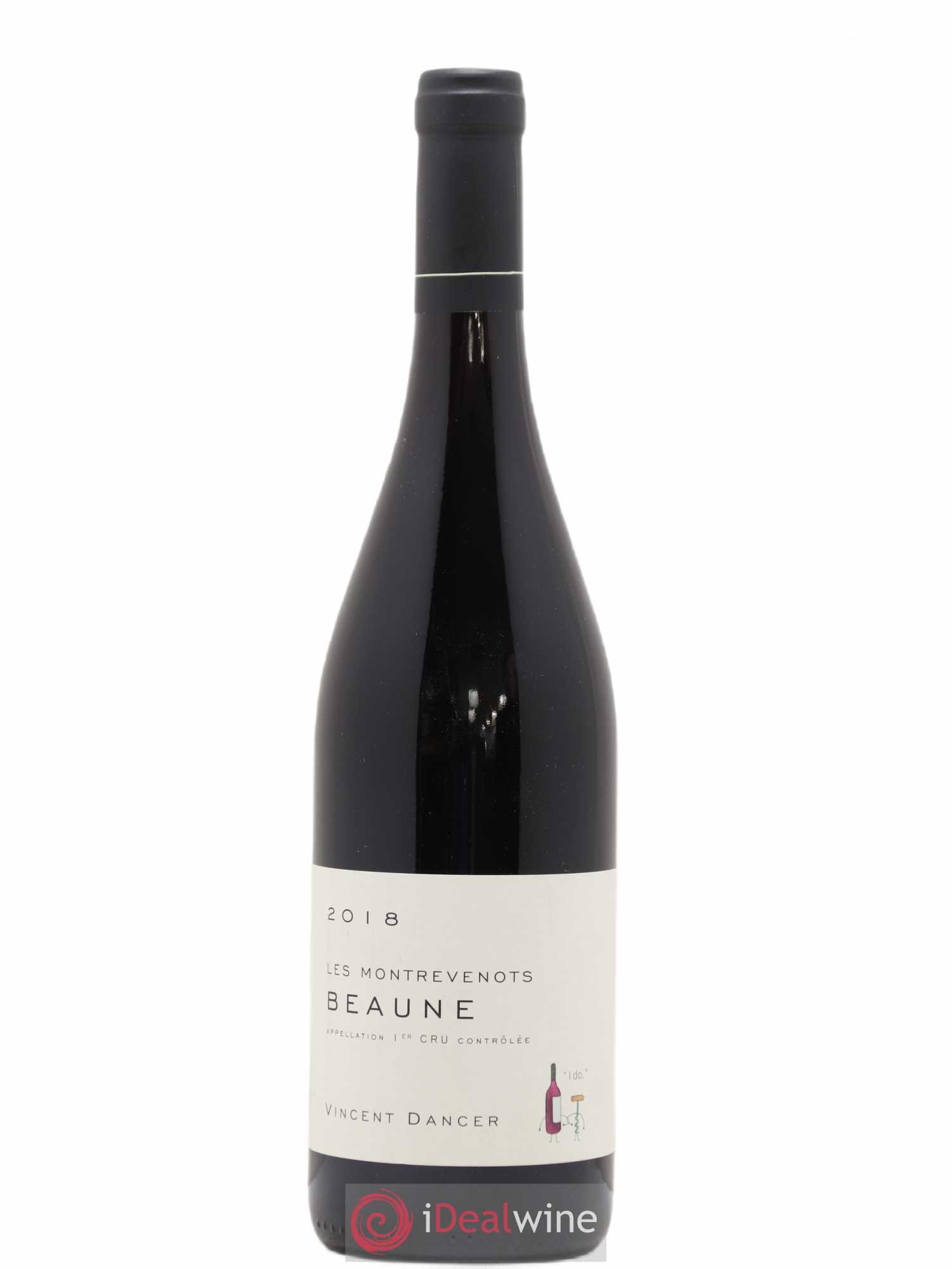 Beaune 1er Cru Les Montrevenots Vincent Dancer 2018 - Lot de 1 bouteille - 0