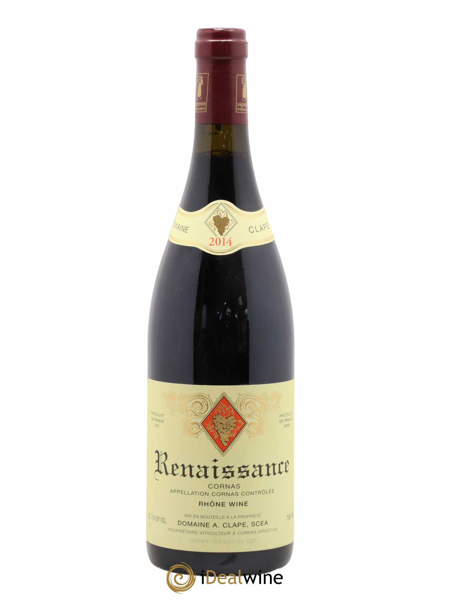 Cornas Renaissance Auguste Clape 2014 - Posten von 1 Flasche - 0