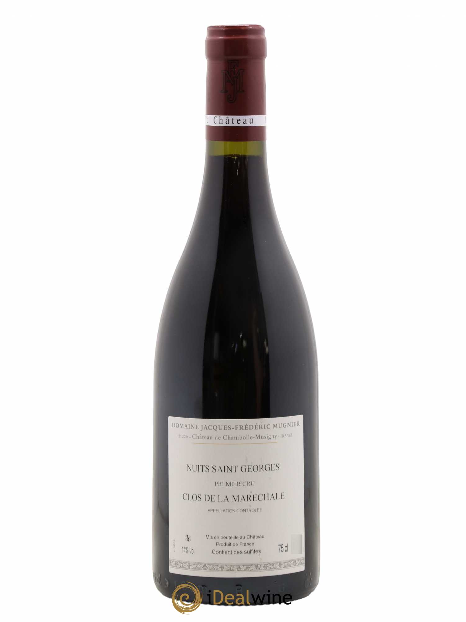 Nuits-Saint-Georges 1er Cru Clos de La Maréchale Jacques-Frédéric Mugnier 2018 - Lot de 1 bouteille - 1