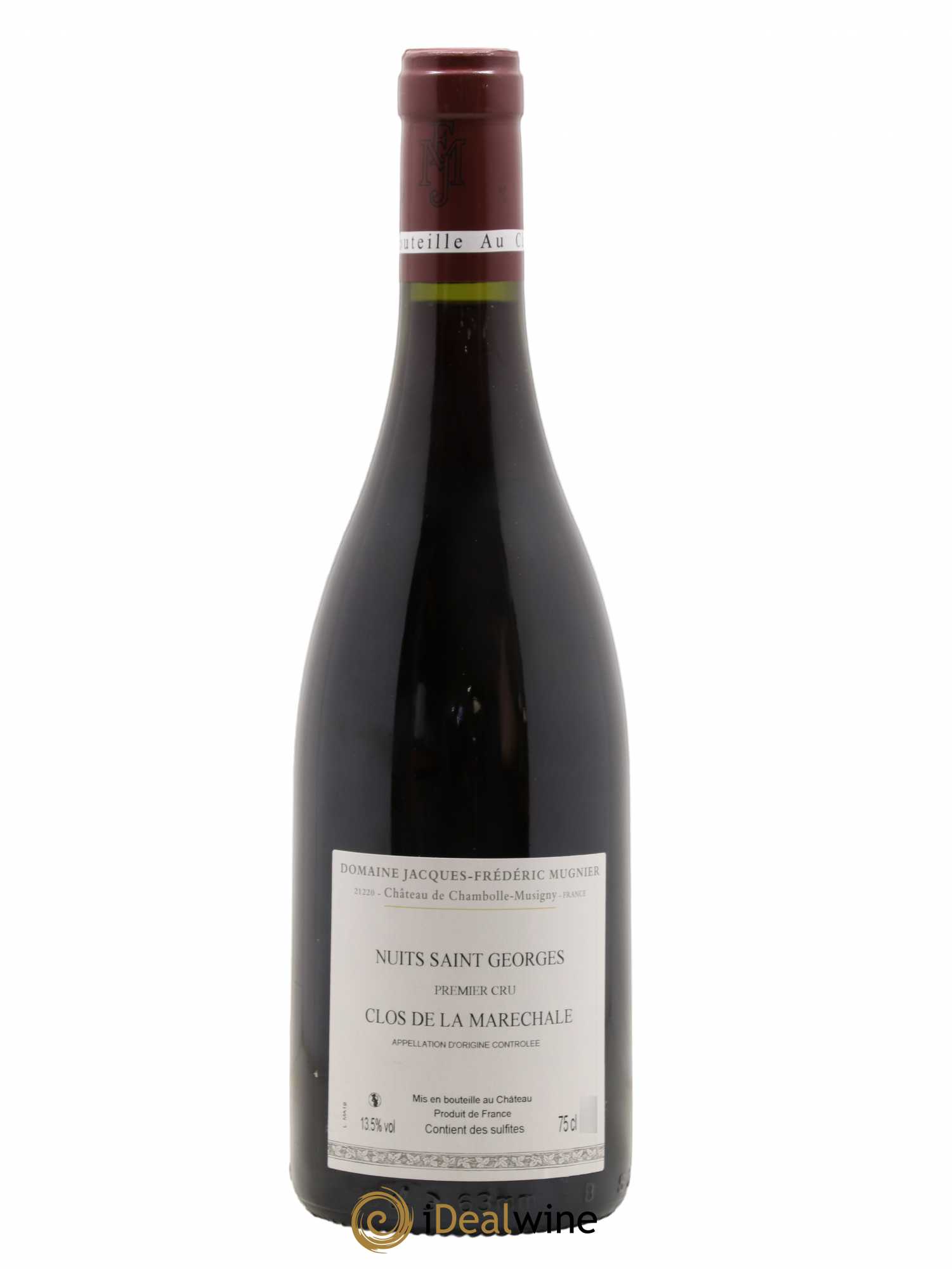 Nuits-Saint-Georges 1er Cru Clos de La Maréchale Jacques-Frédéric Mugnier 2019 - Lot de 1 bouteille - 1