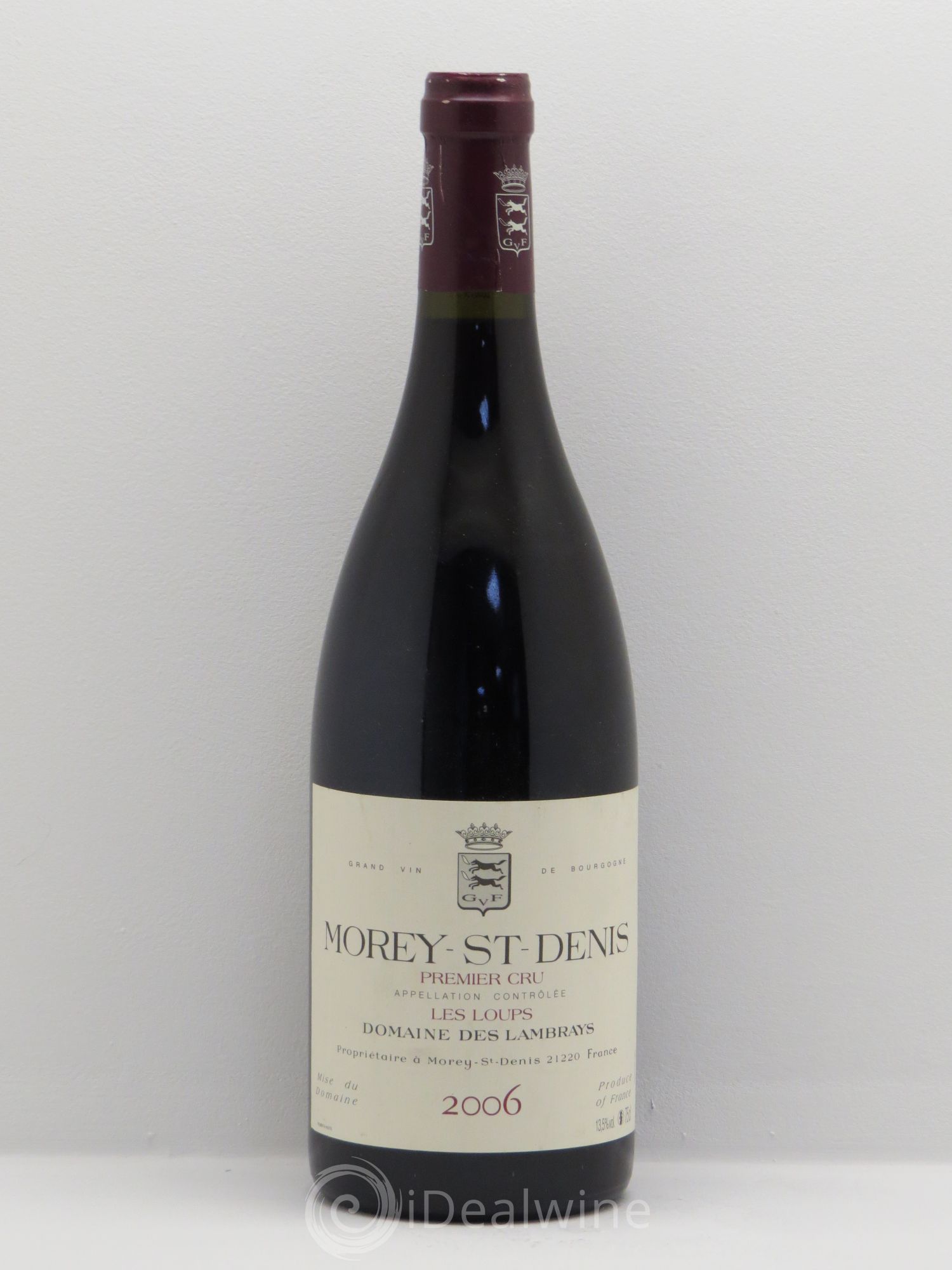 Morey-Saint-Denis 1er Cru Les Loups Domaine des Lambrays 2006 - Lot de 1 bouteille - 0