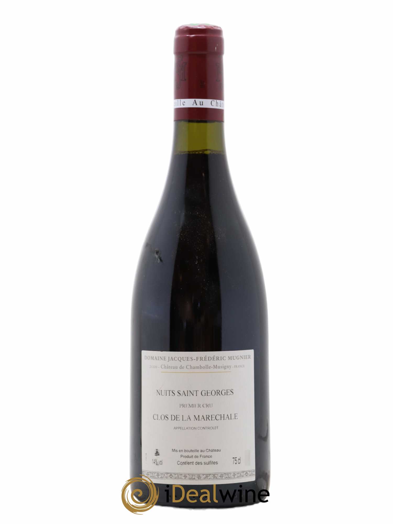 Nuits-Saint-Georges 1er Cru Clos de La Maréchale Jacques-Frédéric Mugnier 2018 - Lot de 1 bouteille - 1