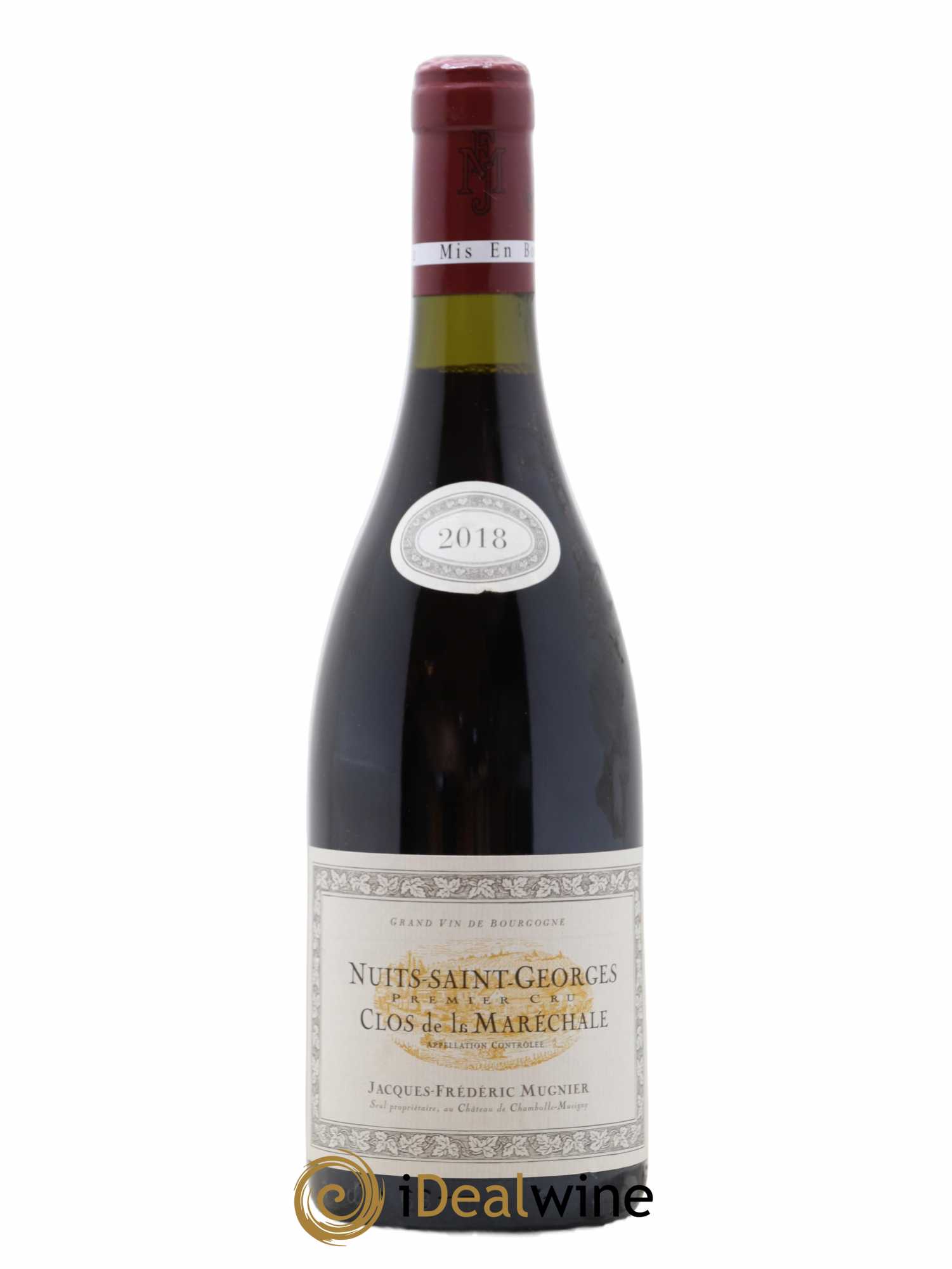 Nuits-Saint-Georges 1er Cru Clos de La Maréchale Jacques-Frédéric Mugnier 2018 - Lot de 1 bouteille - 0