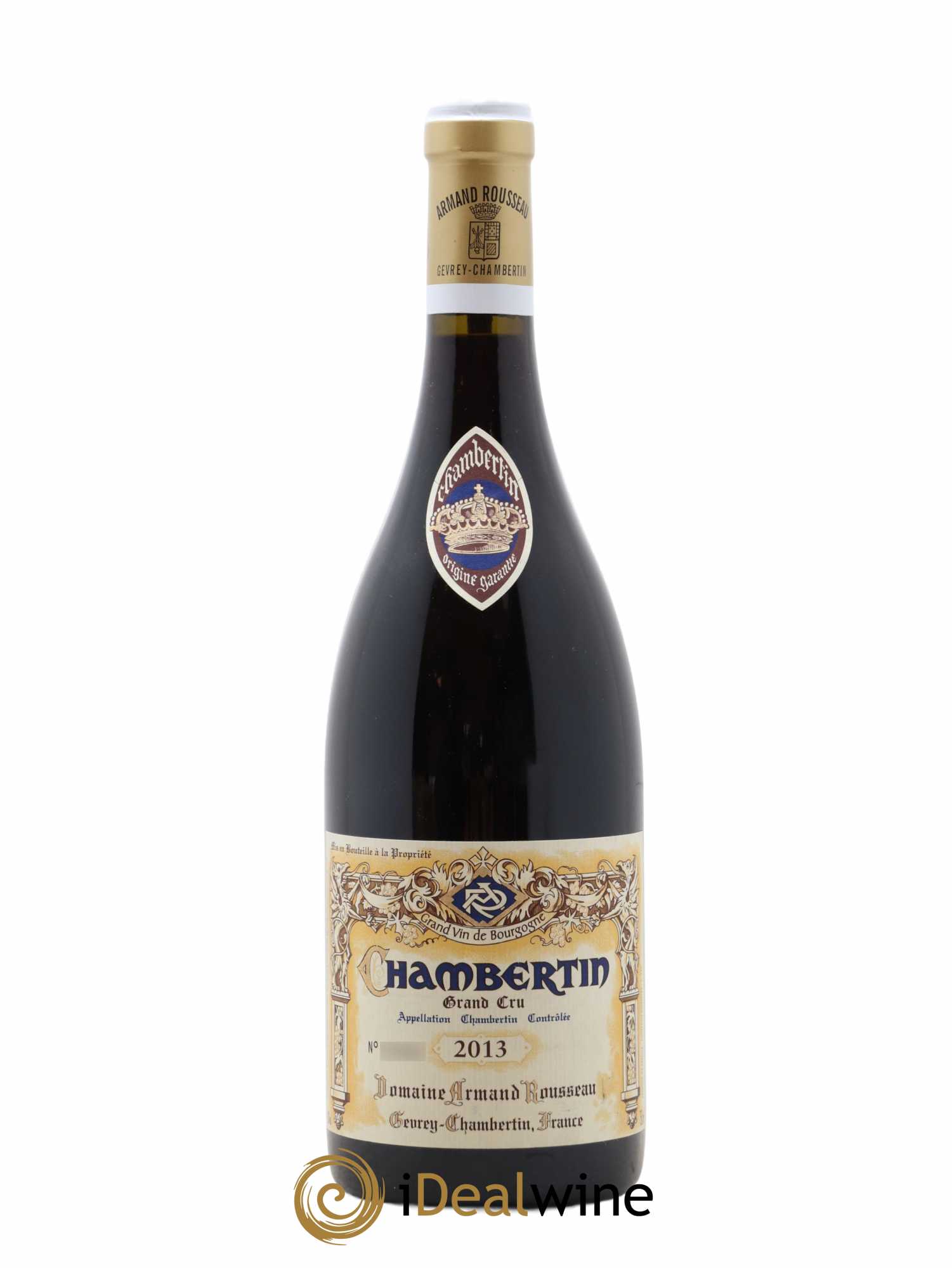 Chambertin Grand Cru Armand Rousseau (Domaine) 2013 - Lot de 1 bouteille - 0