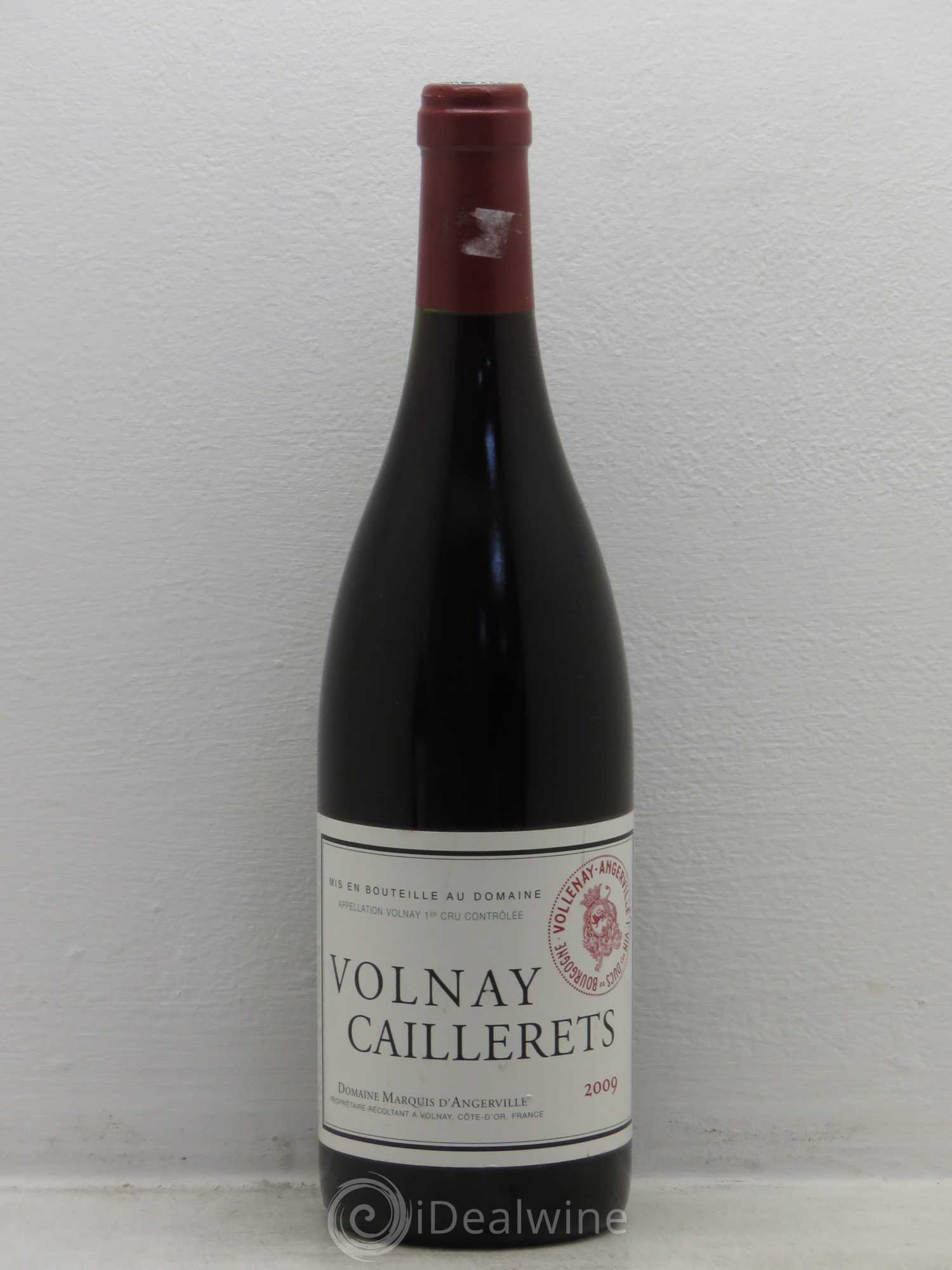 Volnay 1er Cru Caillerets Marquis d'Angerville (Domaine) 2009 - Lot de 1 bouteille - 0