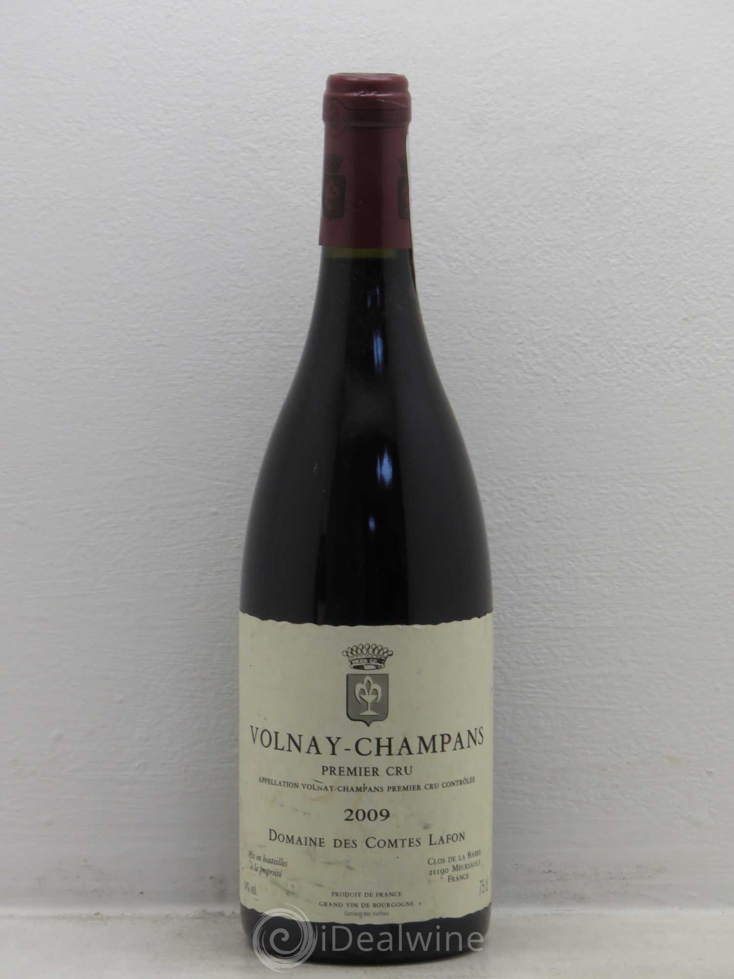 Volnay 1er Cru Champans Comtes Lafon (Domaine des) 2009 - Lot de 1 bouteille - 0
