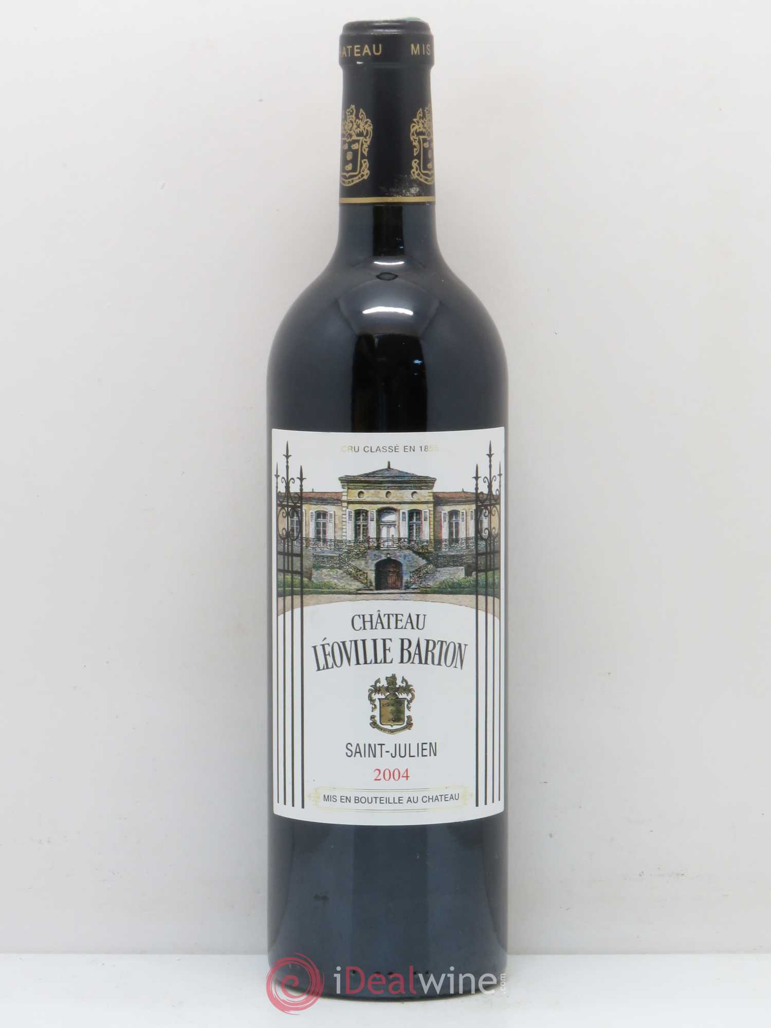 Château Léoville Barton 2ème Grand Cru Classé 2004 - Lot de 1 bouteille - 0