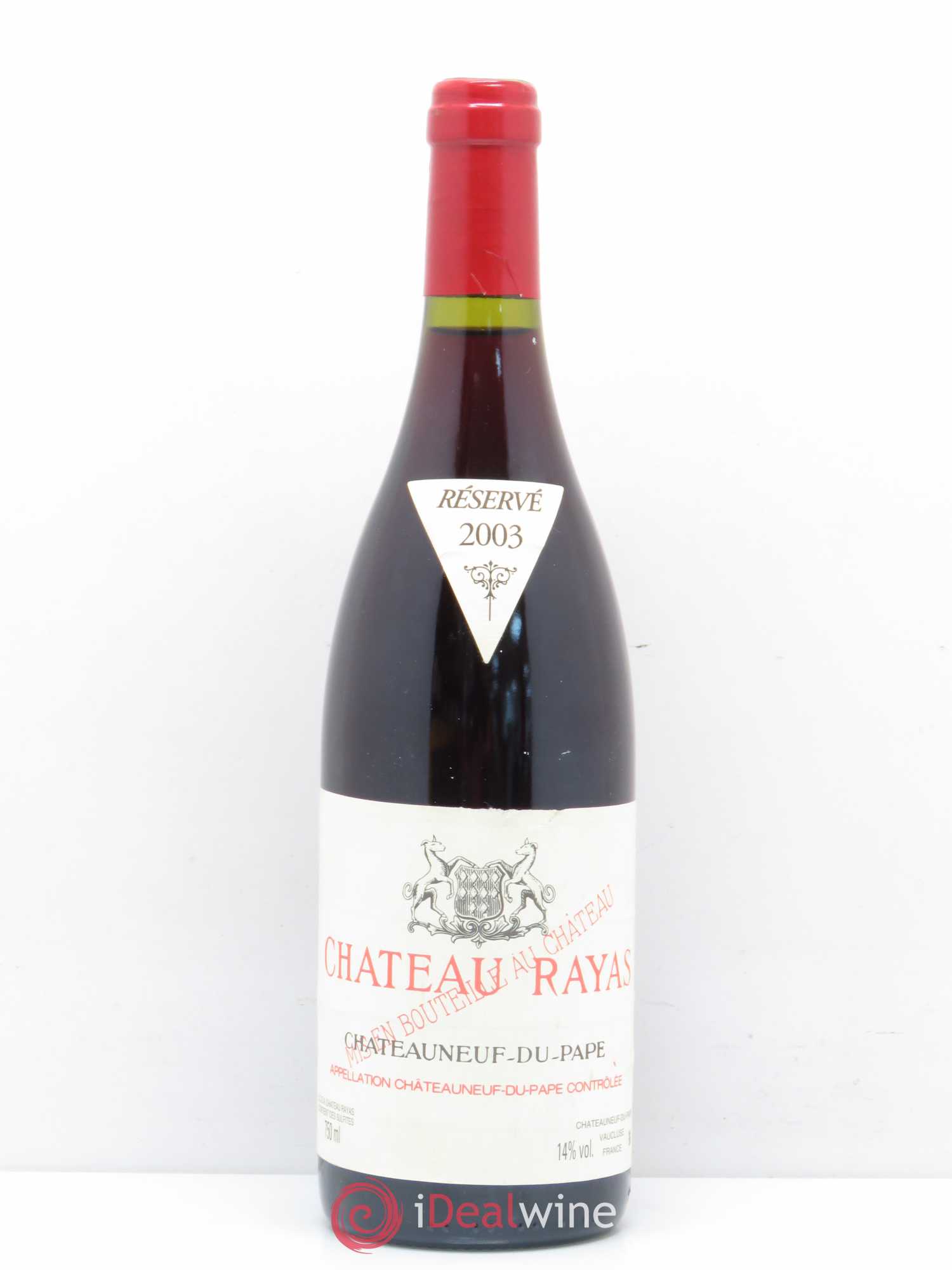 Châteauneuf-du-Pape Château Rayas Emmanuel Reynaud 2003 - Lot de 1 bouteille - 0