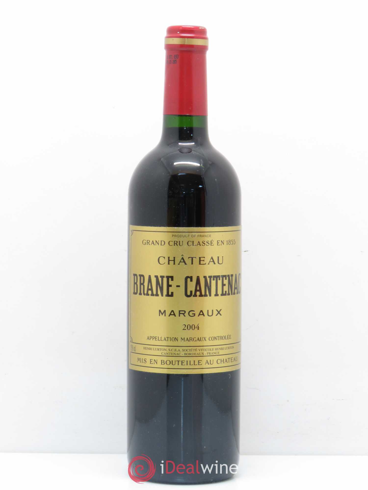 Château Brane Cantenac 2ème Grand Cru Classé 2004 - Lot de 1 bouteille - 0