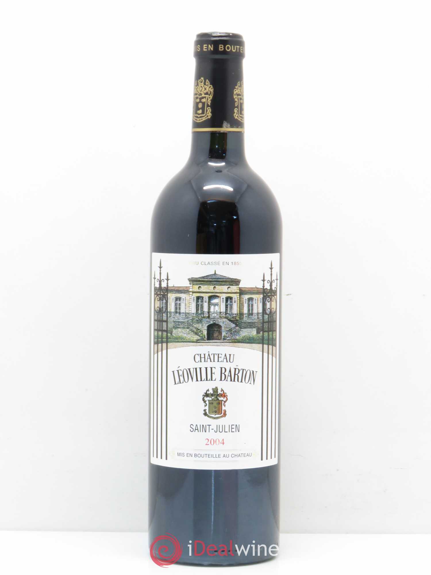 Château Léoville Barton 2ème Grand Cru Classé 2004 - Lot de 1 bouteille - 0