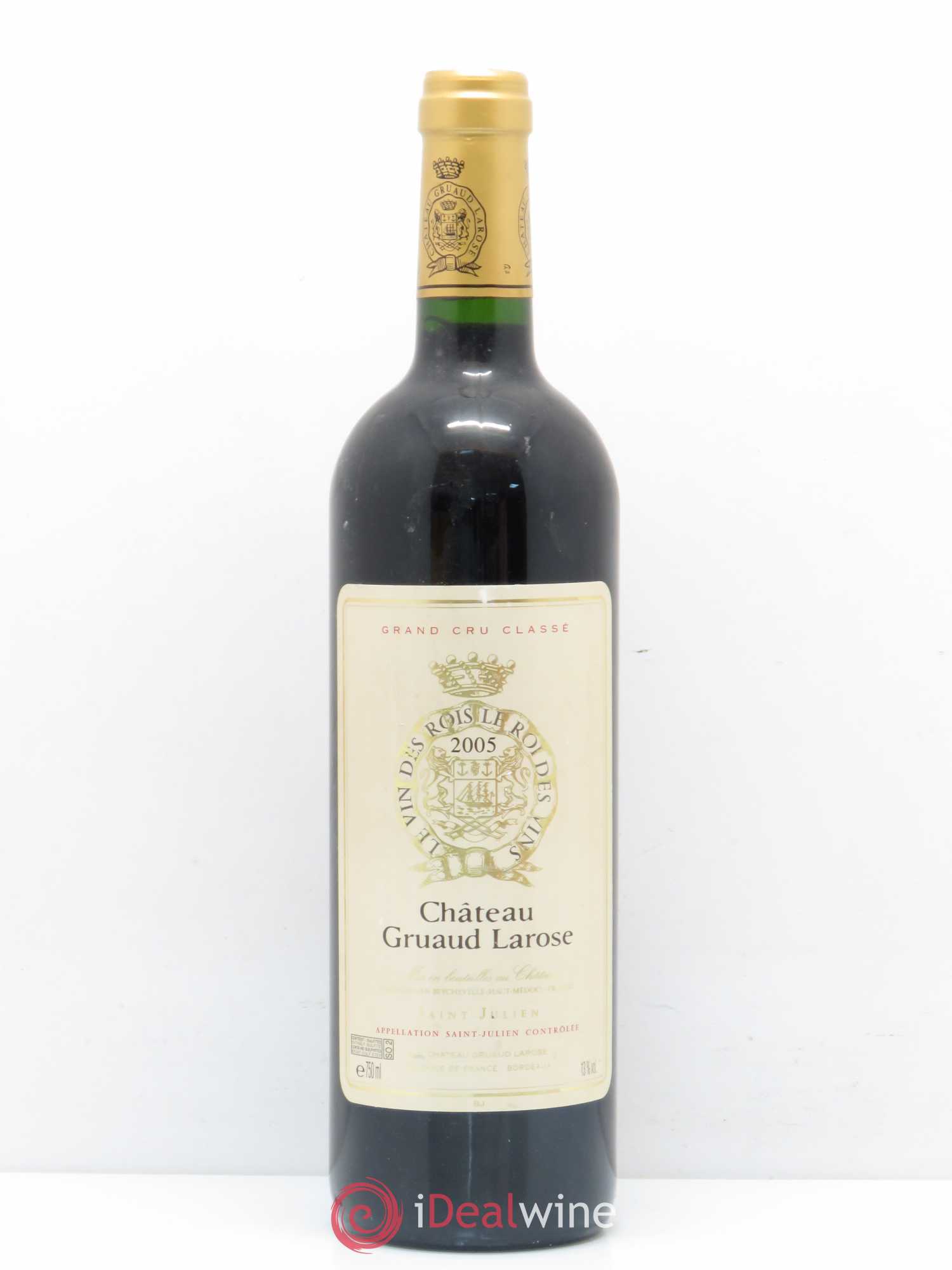 Château Gruaud Larose 2ème Grand Cru Classé 2005 - Lot de 1 bouteille - 0