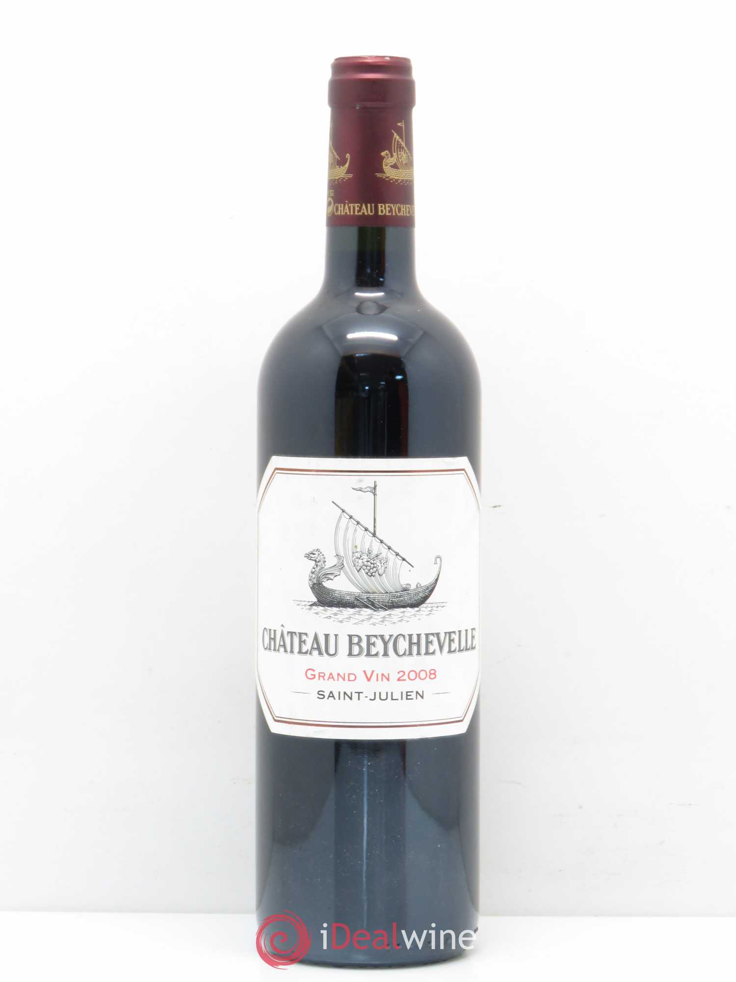 Château Beychevelle 4ème Grand Cru Classé 2008 - Lot de 1 bouteille - 0
