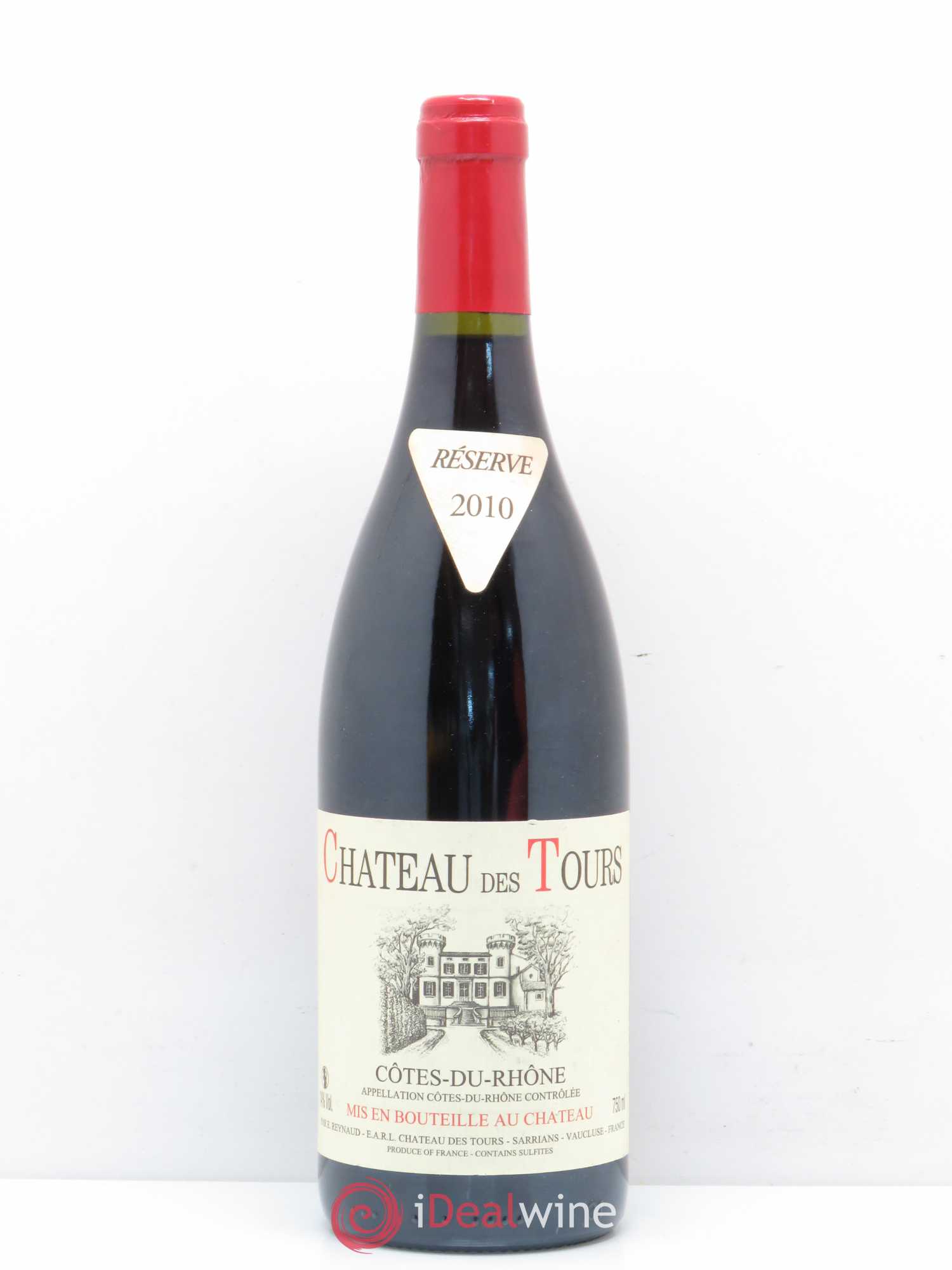 Côtes-du-Rhône Château des Tours Emmanuel Reynaud 2010 - Lot de 1 bouteille - 0
