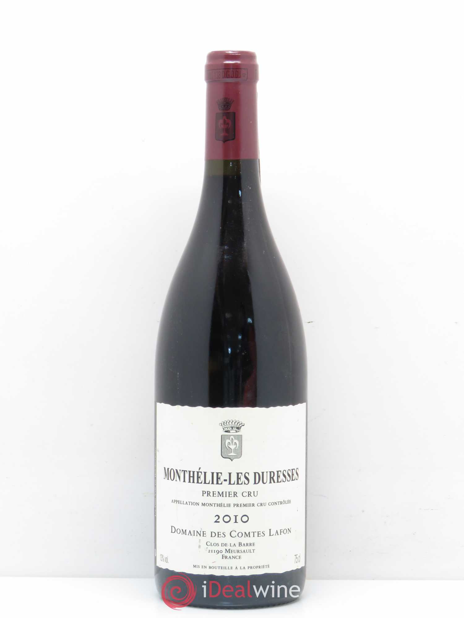 Monthélie 1er Cru Les Duresses Domaine des Comtes Lafon 2010 - Posten von 1 Flasche - 0