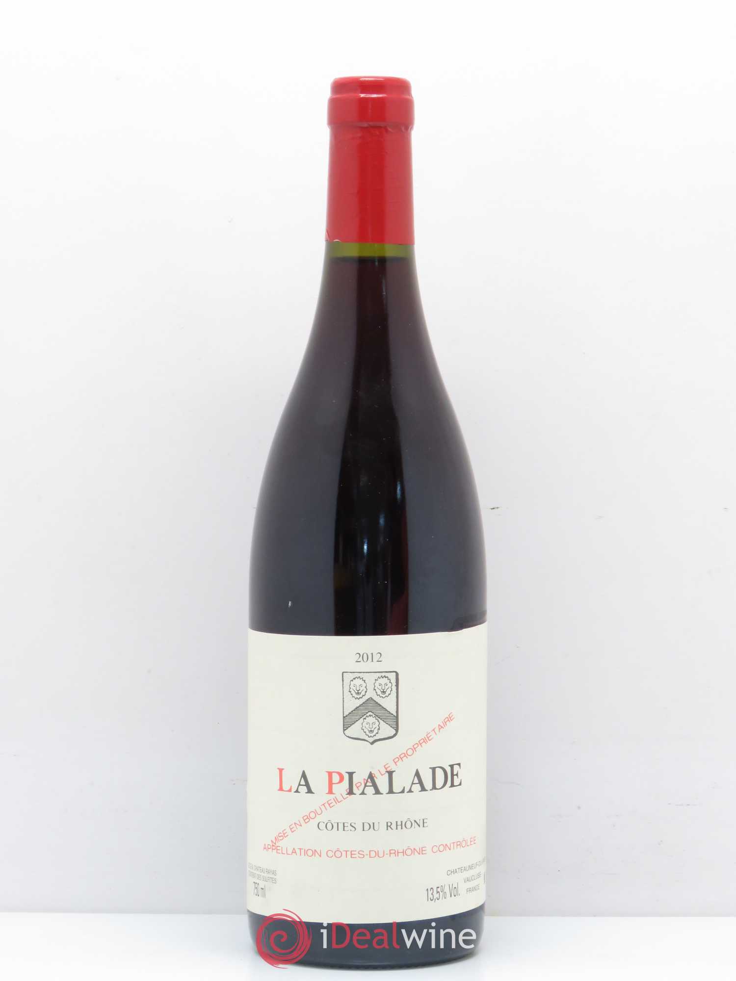 Côtes-du-Rhône La Pialade Emmanuel Reynaud 2012 - Lot de 1 bouteille - 0