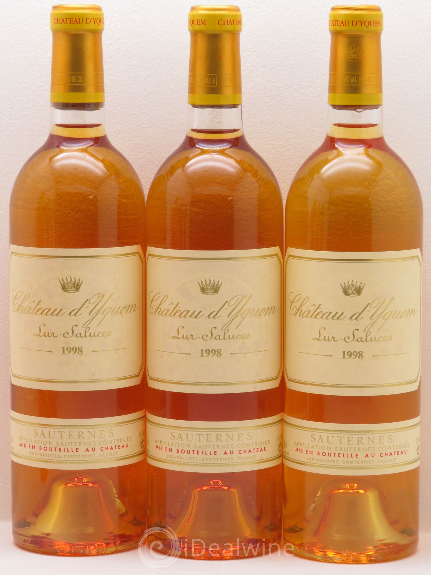 Château d' Yquem 1er Cru Classé Supérieur 1998 - Lotto di 6 bottiglie - 2