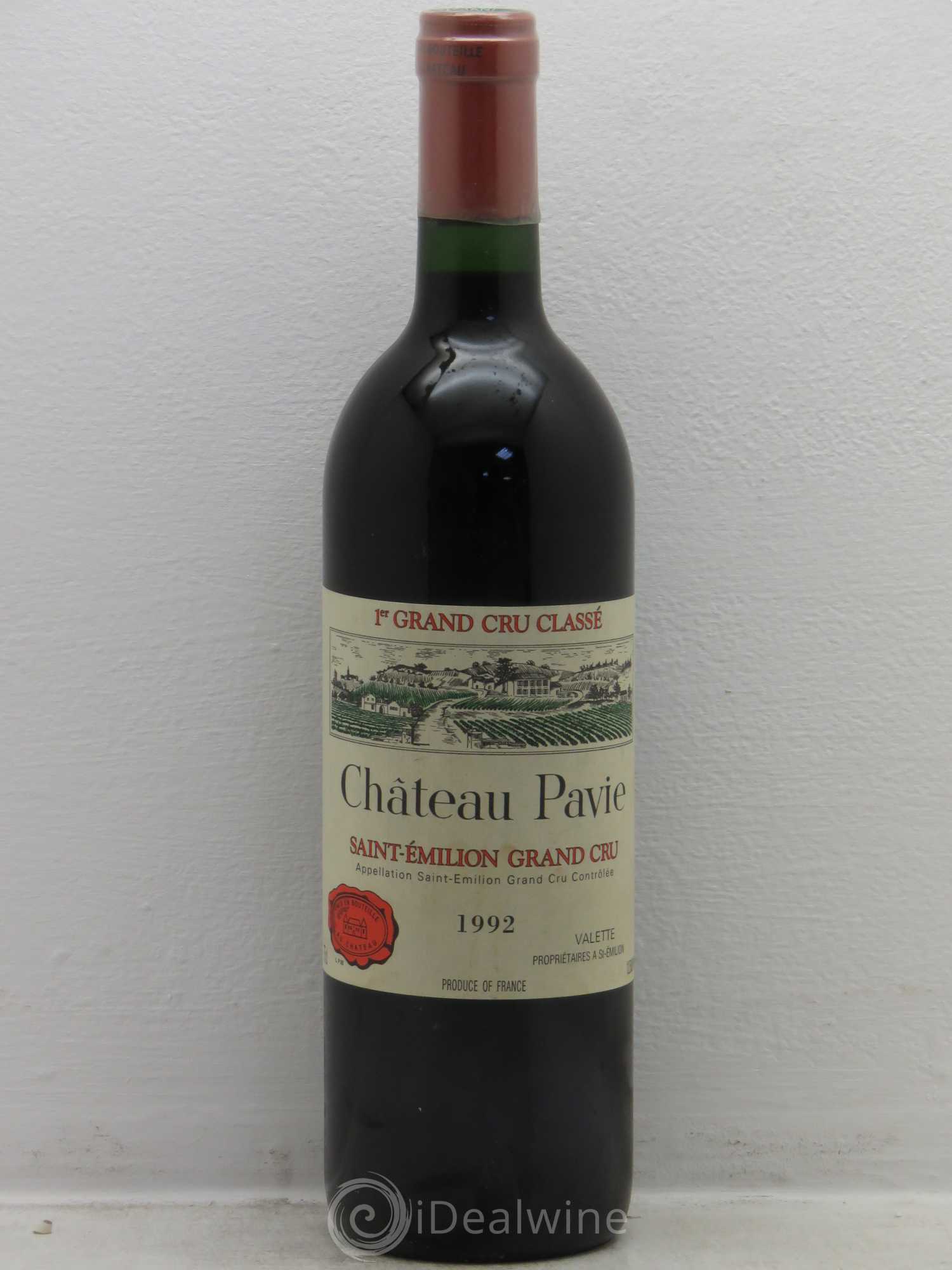 Château Pavie 1er Grand Cru Classé A 1992 - Lot de 1 bouteille - 0