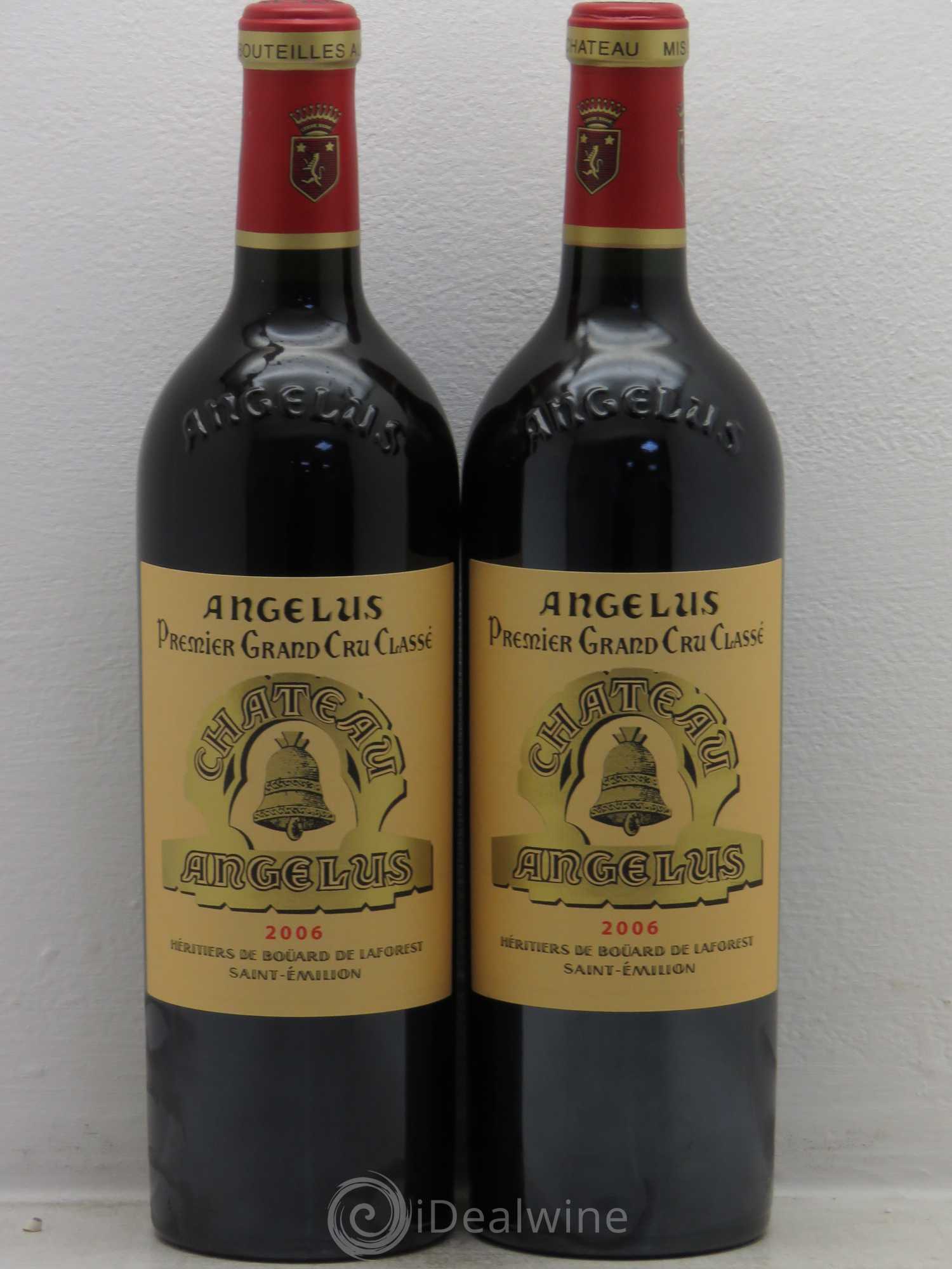 Château Angélus 1er Grand Cru Classé A 2006 - Lot de 2 bouteilles - 0