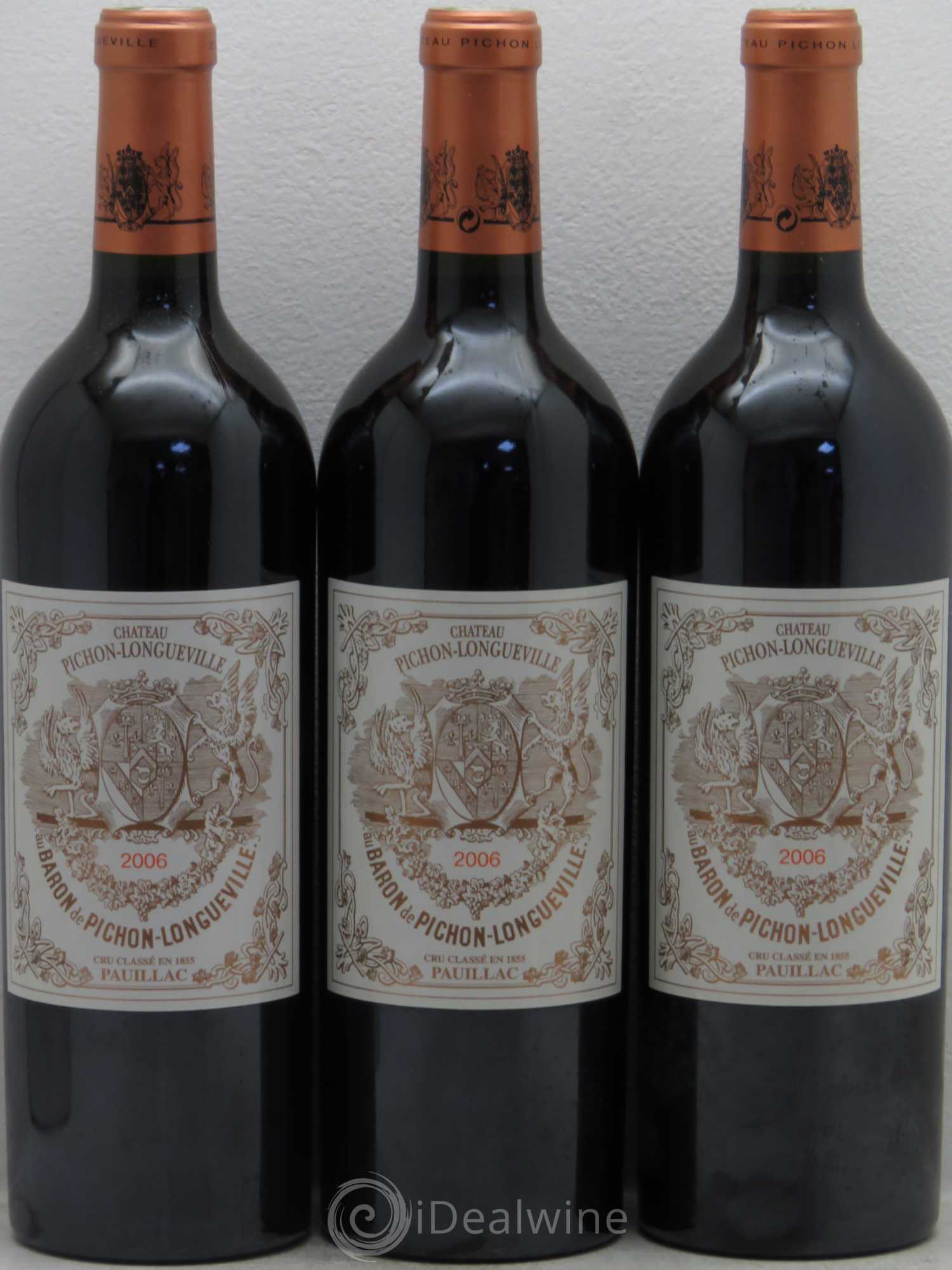 Pichon Longueville Baron 2ème Grand Cru Classé 2006 - Lot de 12 bouteilles - 1