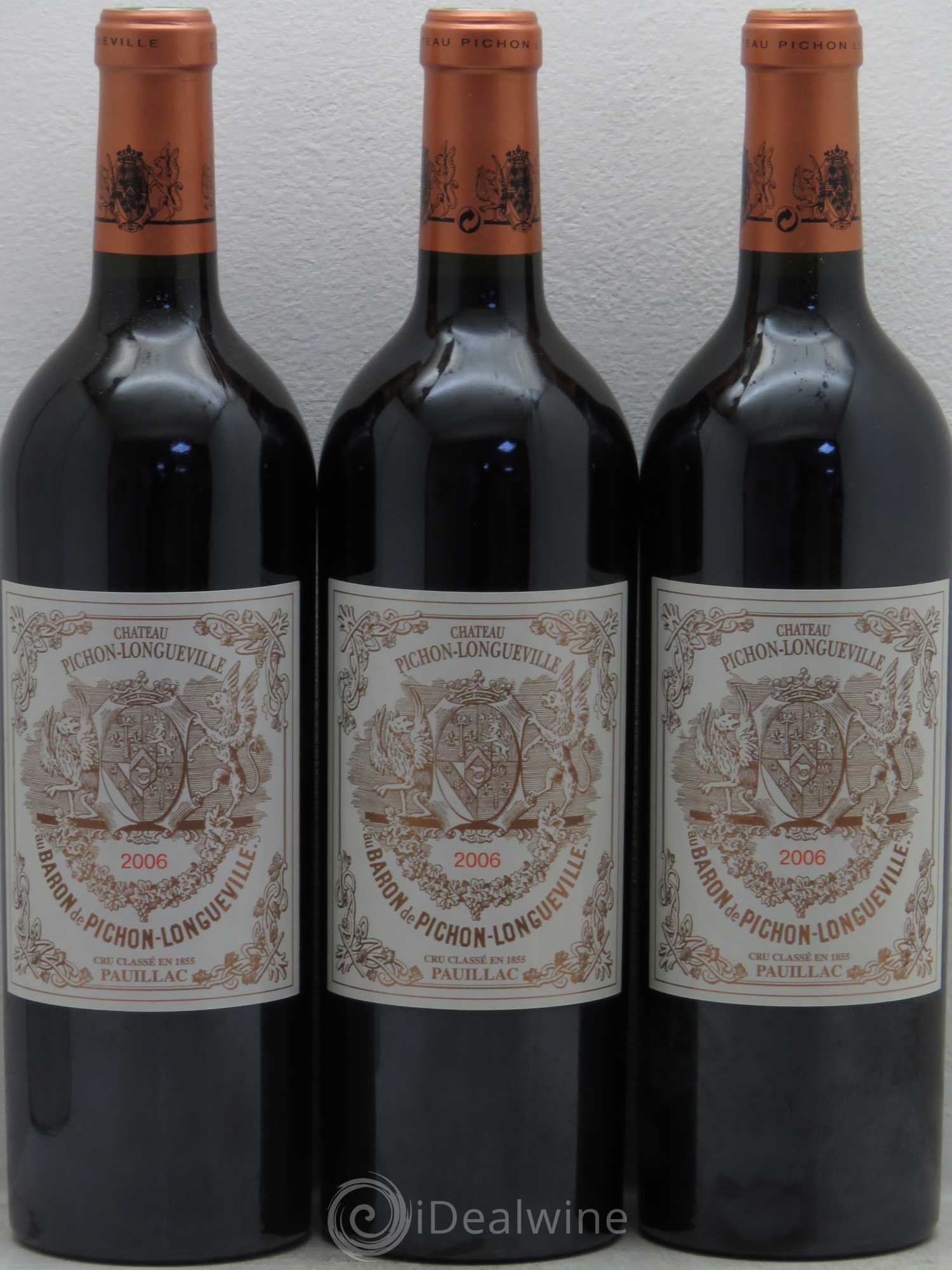 Pichon Longueville Baron 2ème Grand Cru Classé 2006 - Lot de 12 bouteilles - 2