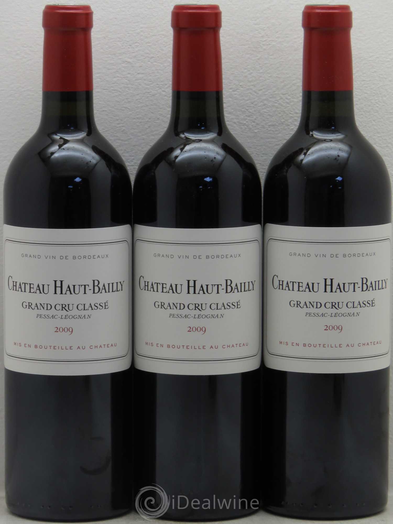 Château Haut-Bailly Cru Classé de Graves 2009 - Lot de 12 bouteilles - 1