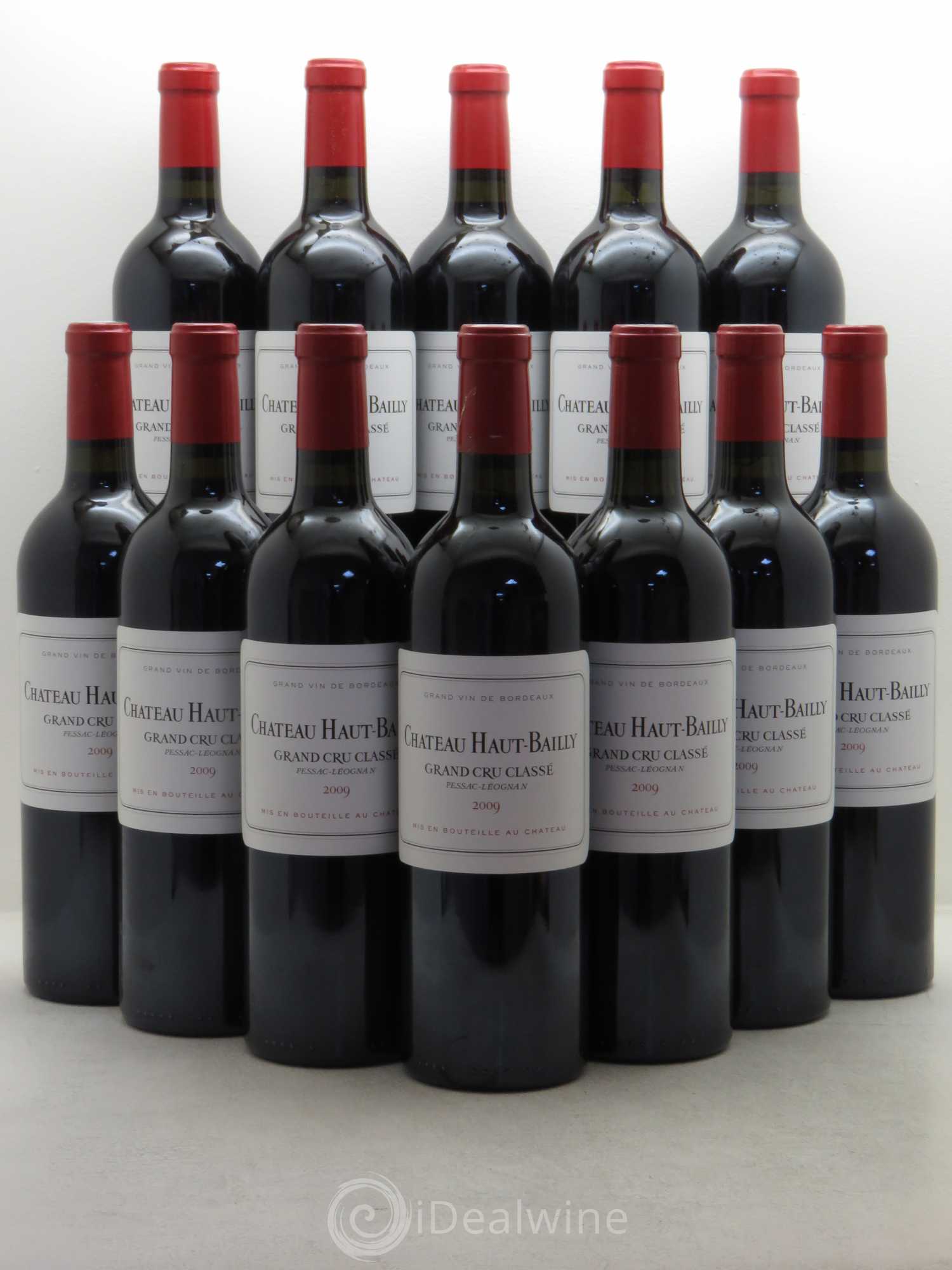 Château Haut-Bailly Cru Classé de Graves 2009 - Lot de 12 bouteilles - 0