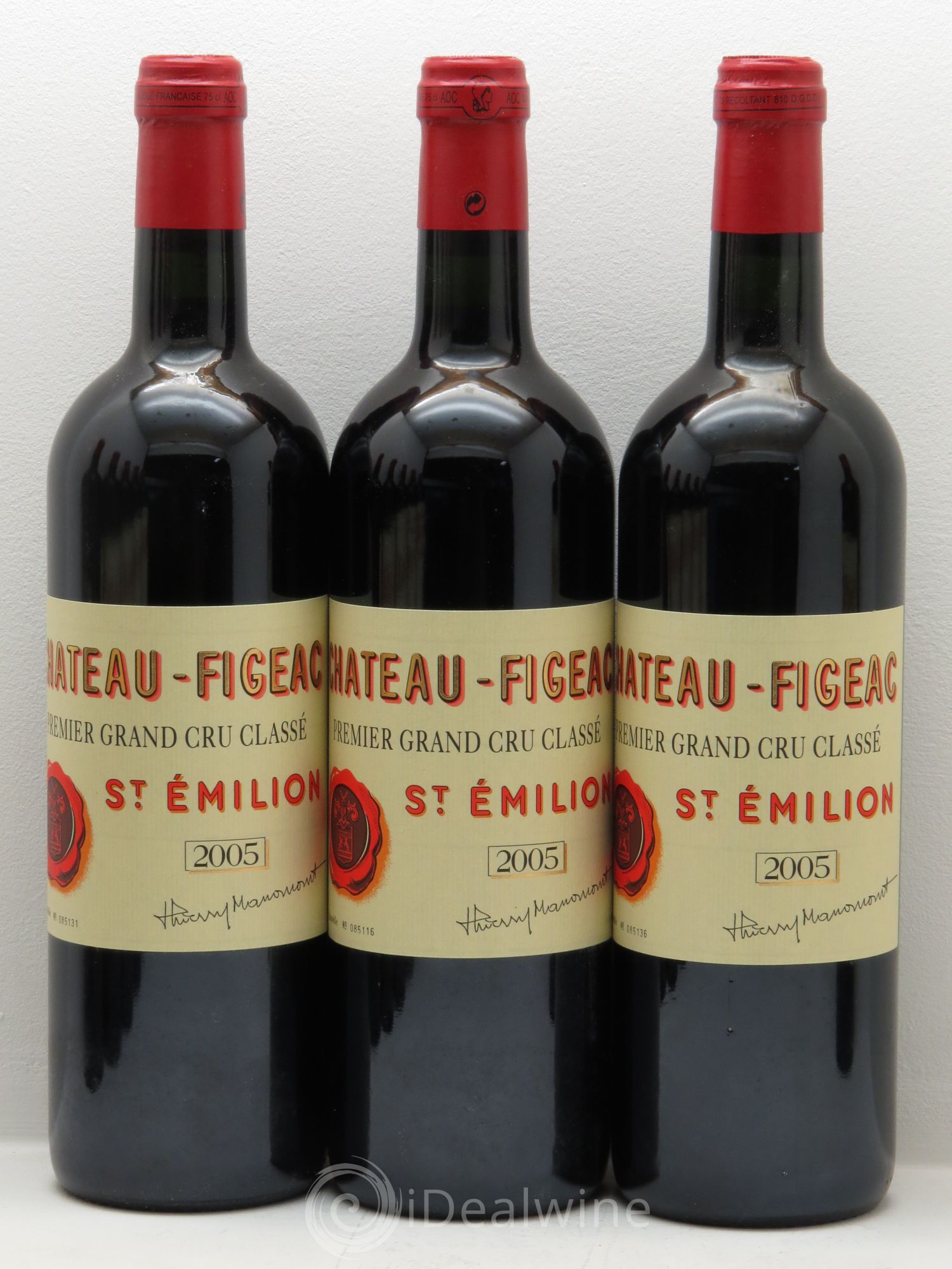 Château Figeac 1er Grand Cru Classé A 2005 - Lot de 12 bouteilles - 2
