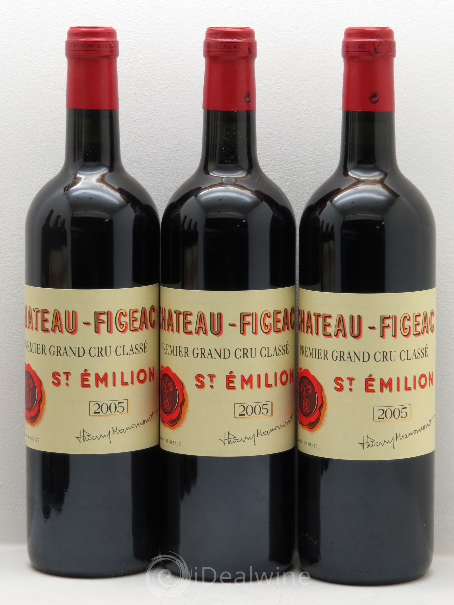 Château Figeac 1er Grand Cru Classé A 2005 - Lot de 12 bouteilles - 3