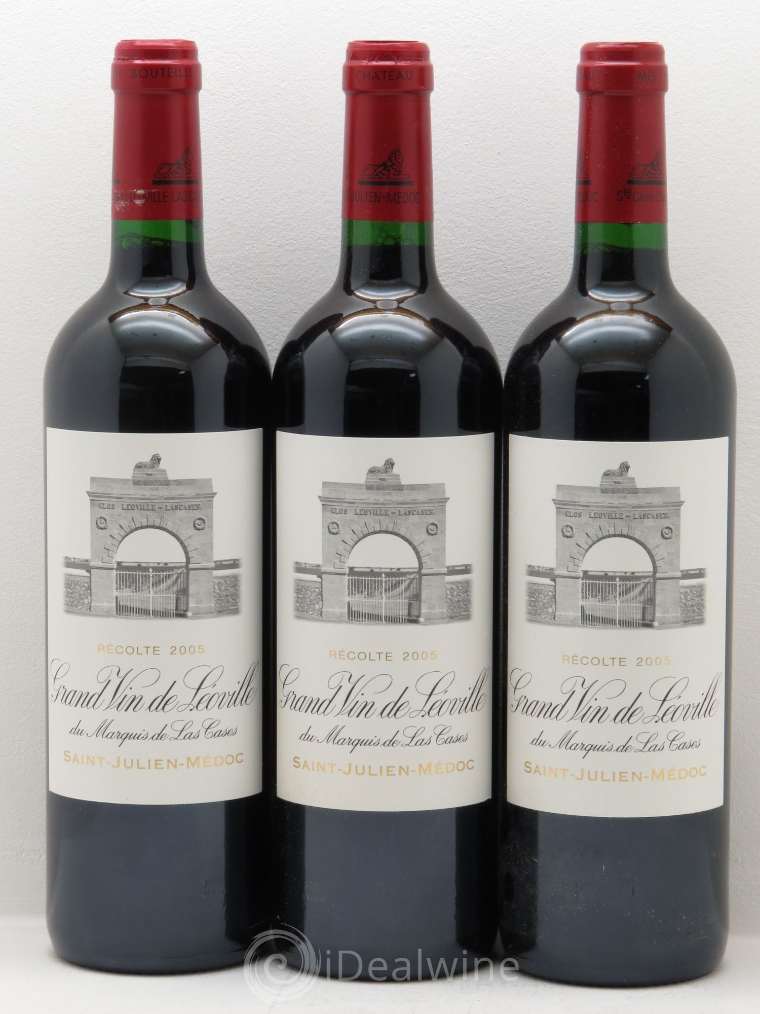 Château Léoville Las Cases 2ème Grand Cru Classé 2005 - Lot de 12 bouteilles - 4