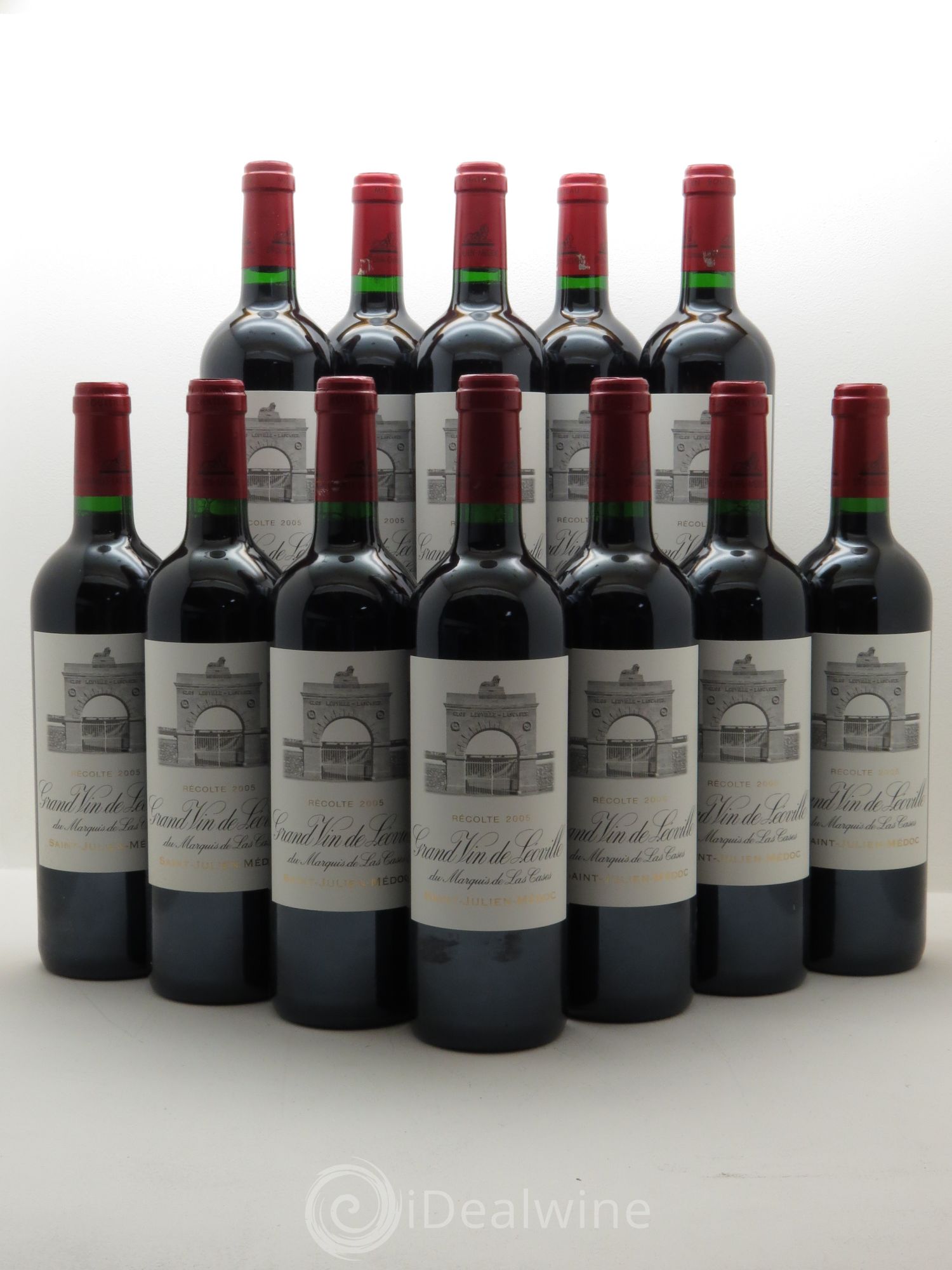 Château Léoville Las Cases 2ème Grand Cru Classé 2005 - Lot de 12 bouteilles - 0