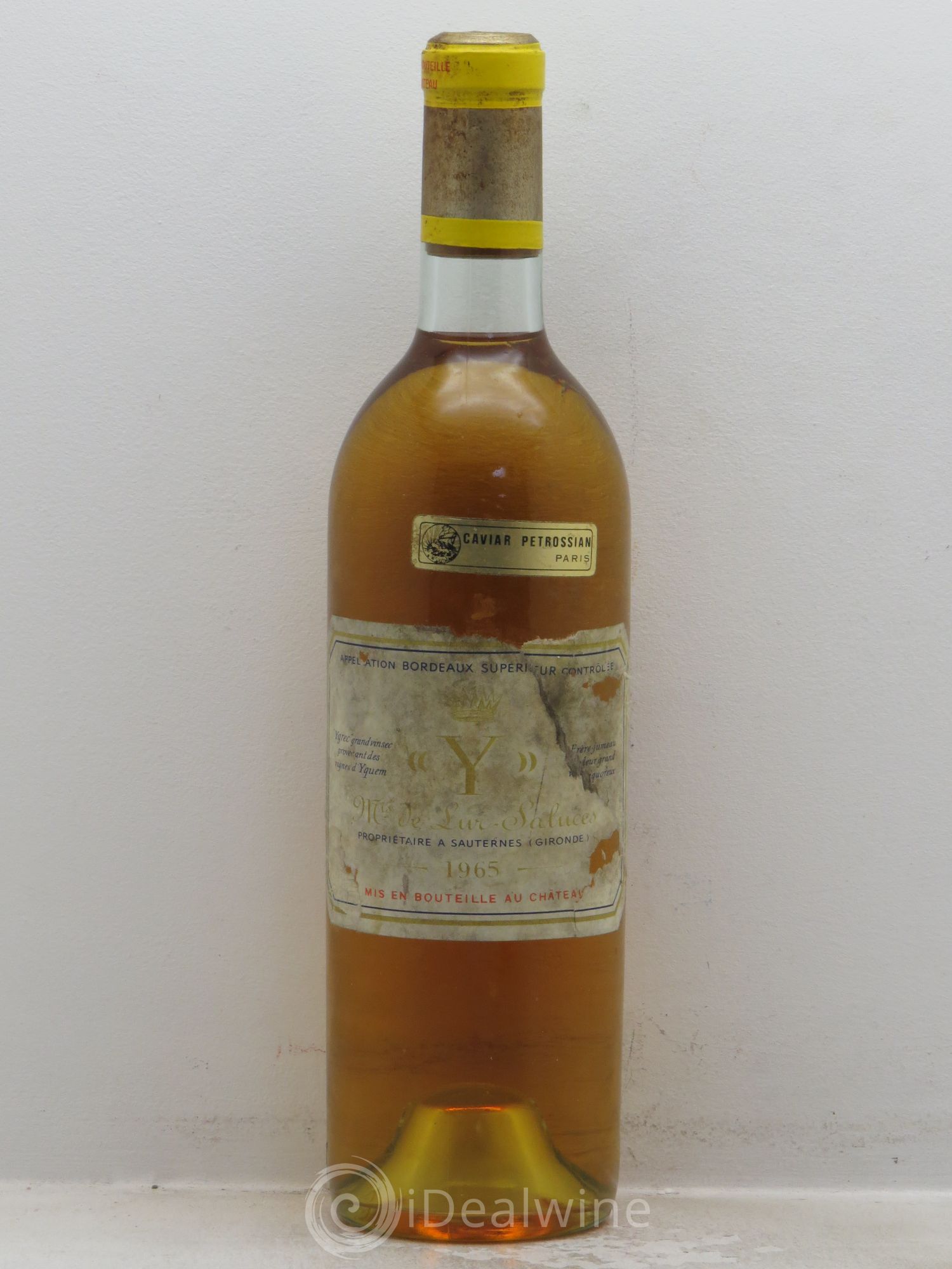 Y de Yquem 1965 - Lot de 1 bouteille - 0