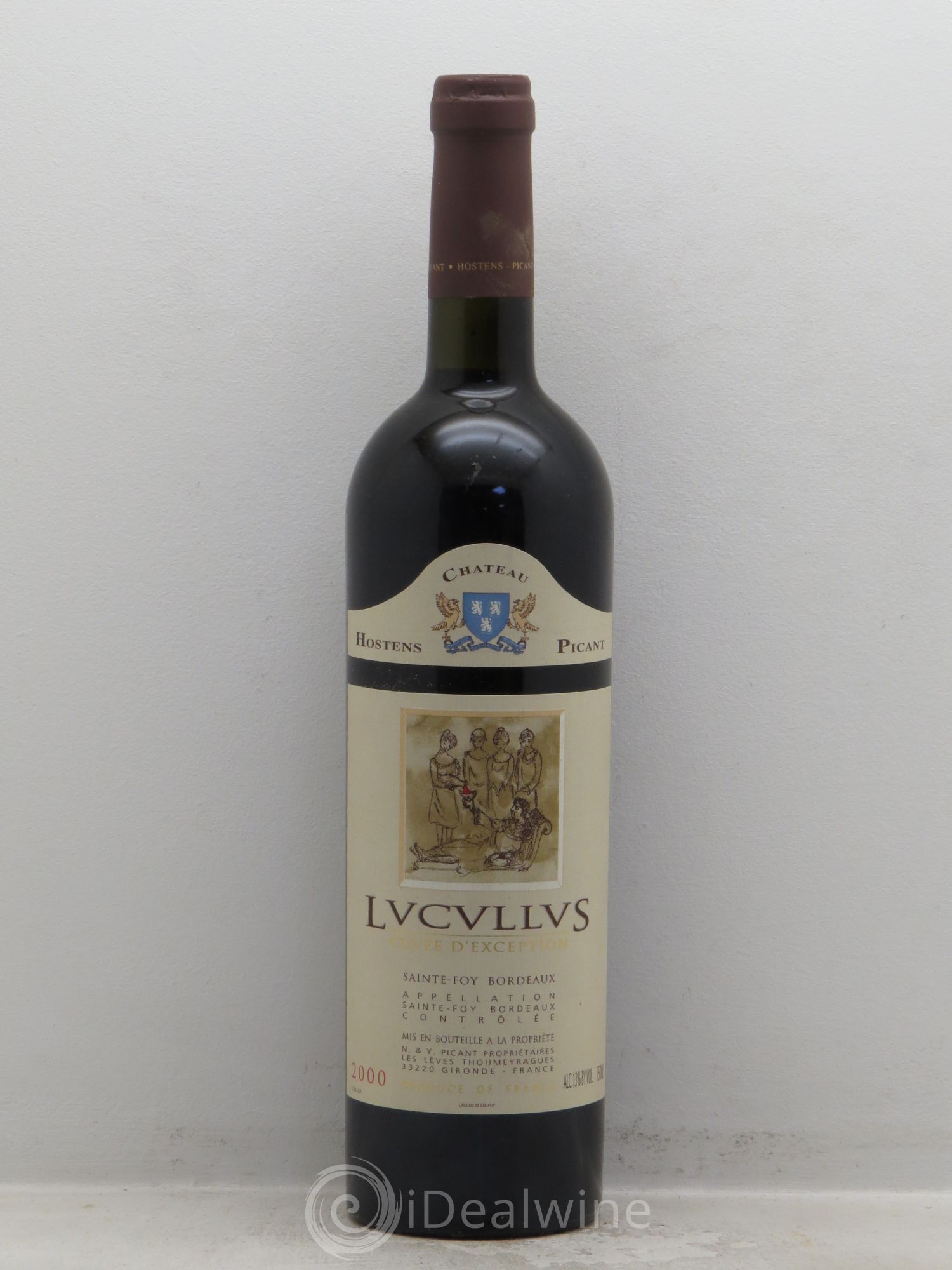 Château Hostens-Picant Lucullus 2000 - Lot de 6 bouteilles - 0
