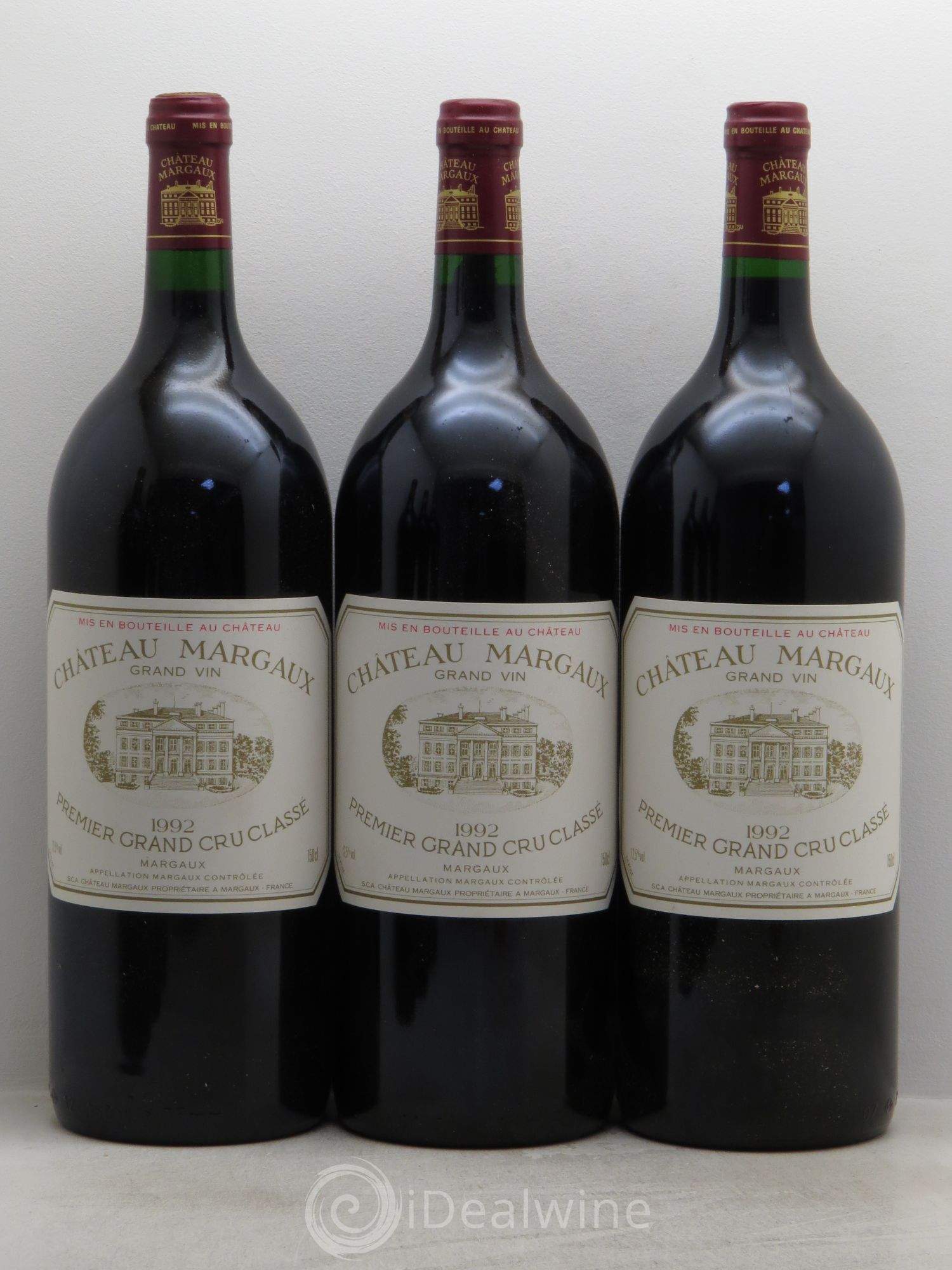 Château Margaux 1er Grand Cru Classé 1992 - Lot de 6 magnums - 1