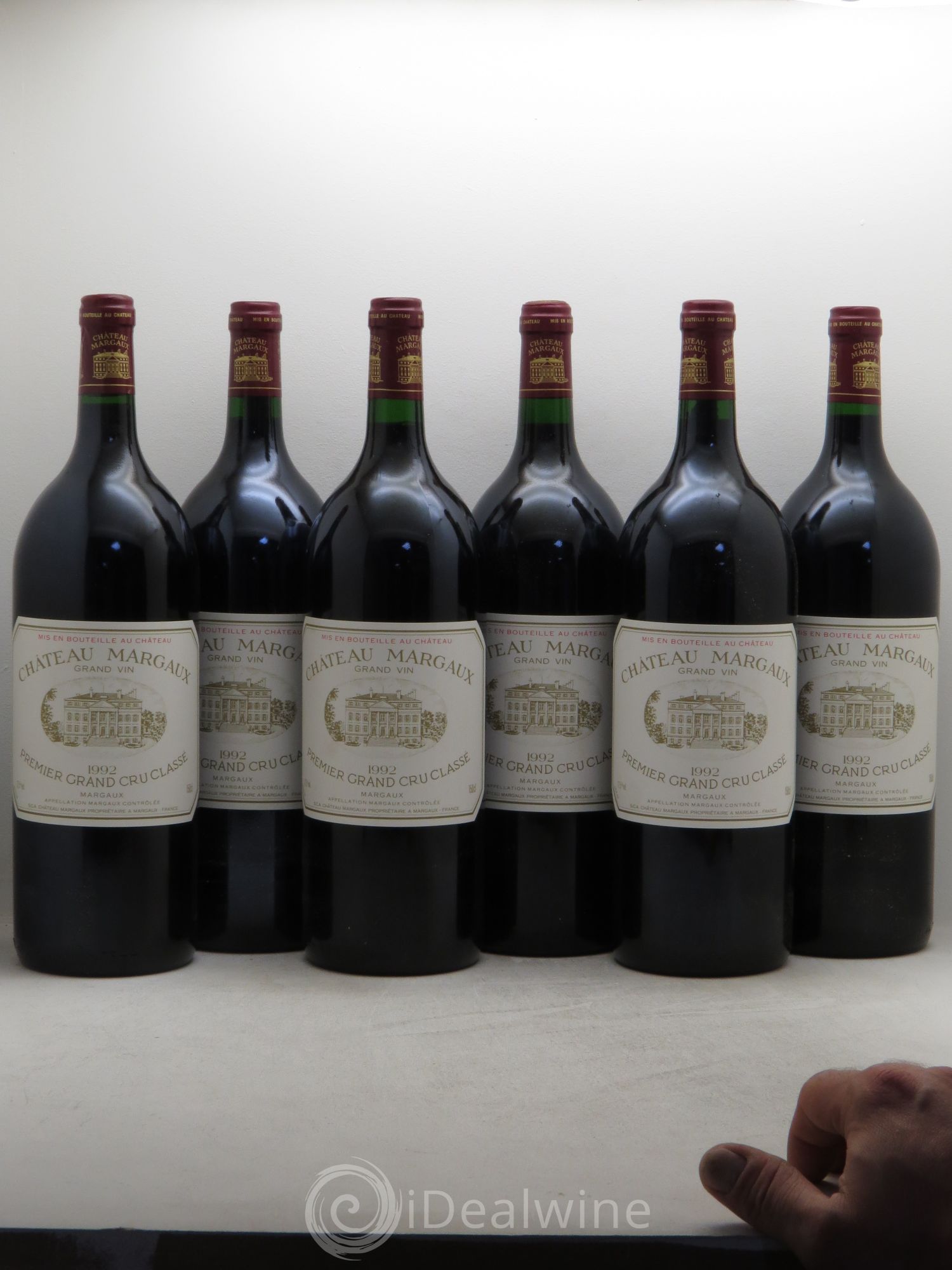 Château Margaux 1er Grand Cru Classé 1992 - Lot de 6 magnums - 0