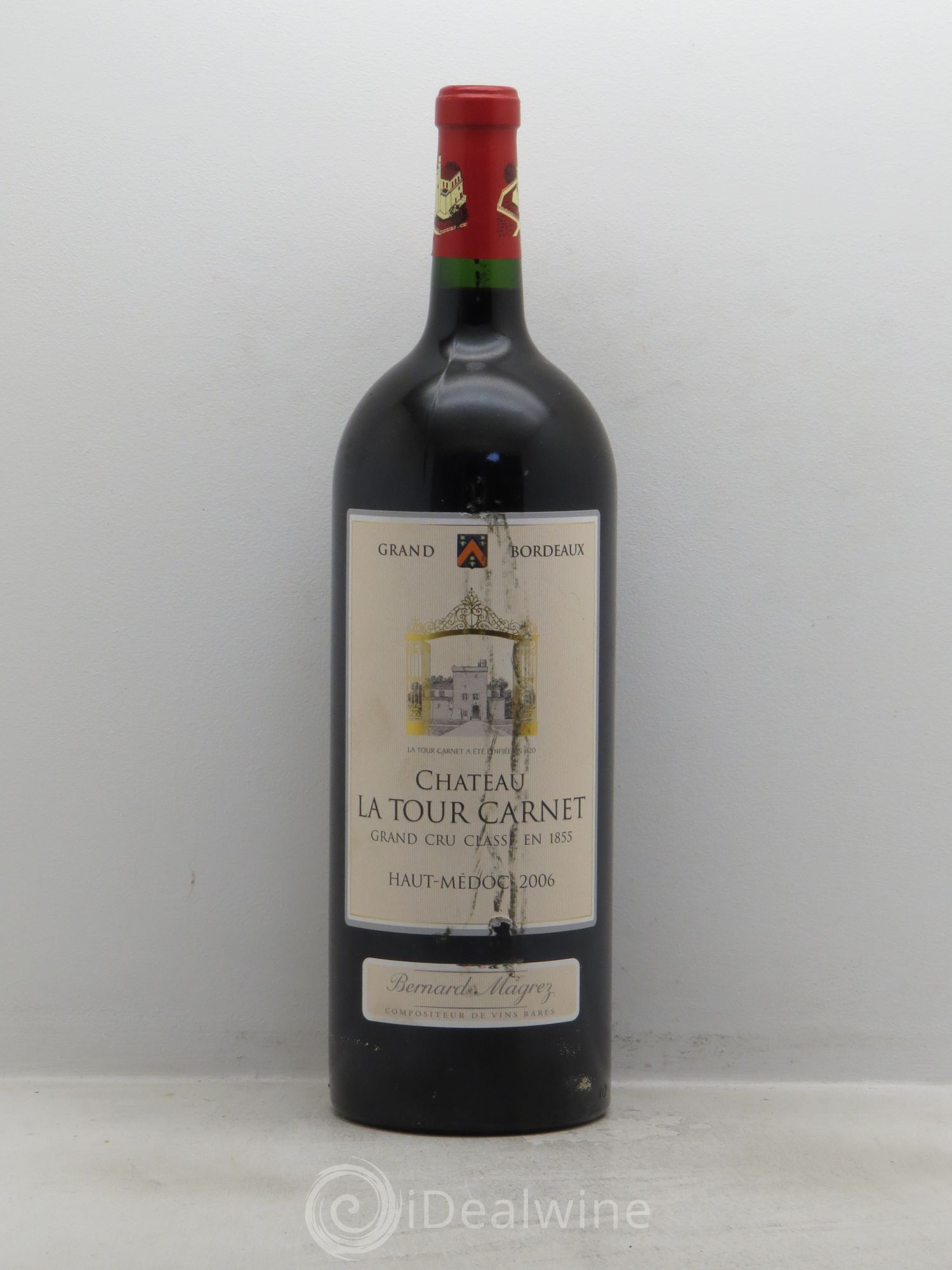 Château la Tour Carnet 4ème Grand Cru Classé 2006 - Lot de 1 magnum - 0