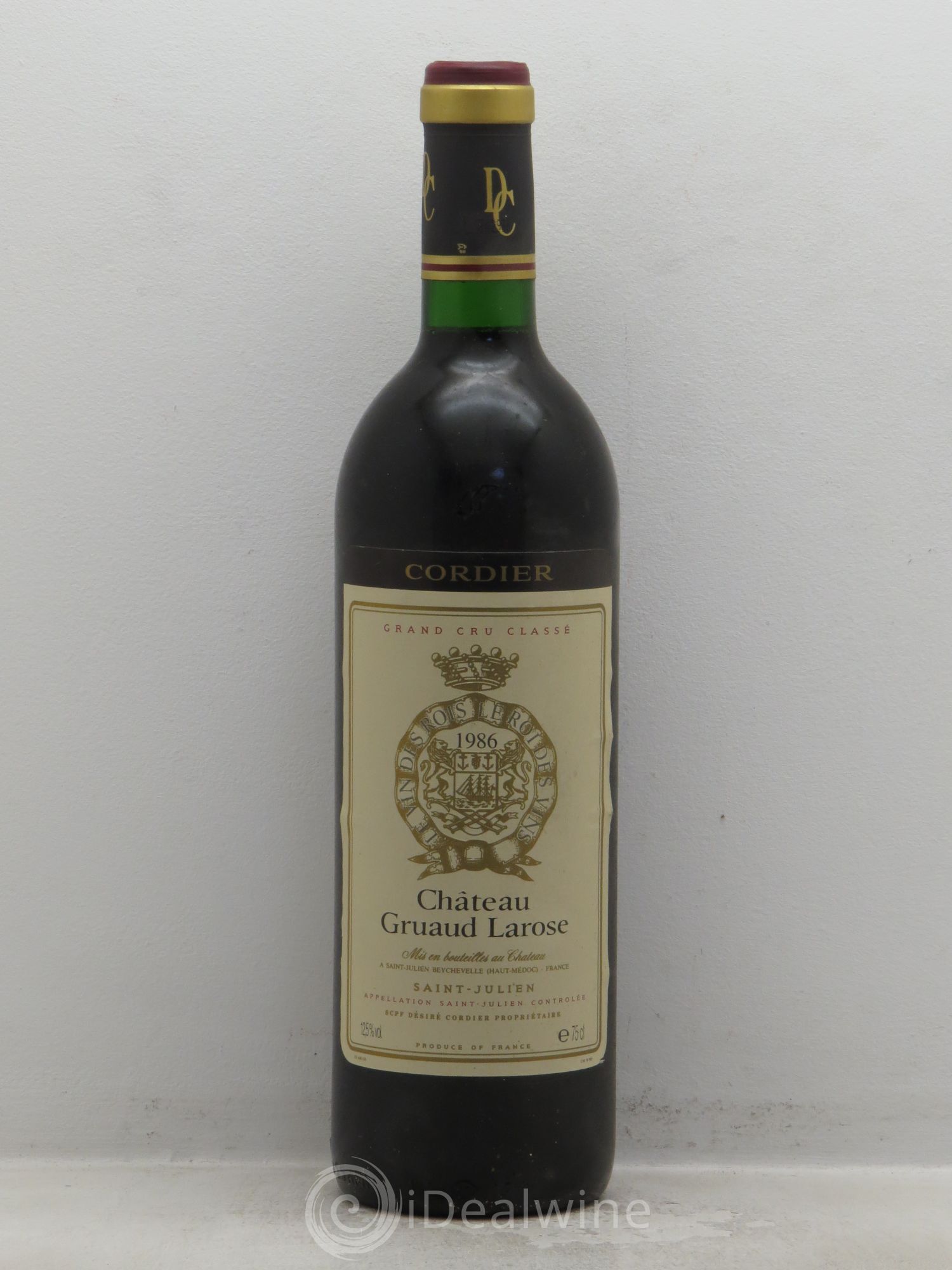 Château Gruaud Larose 2ème Grand Cru Classé 1986 - Lot de 1 bouteille - 0