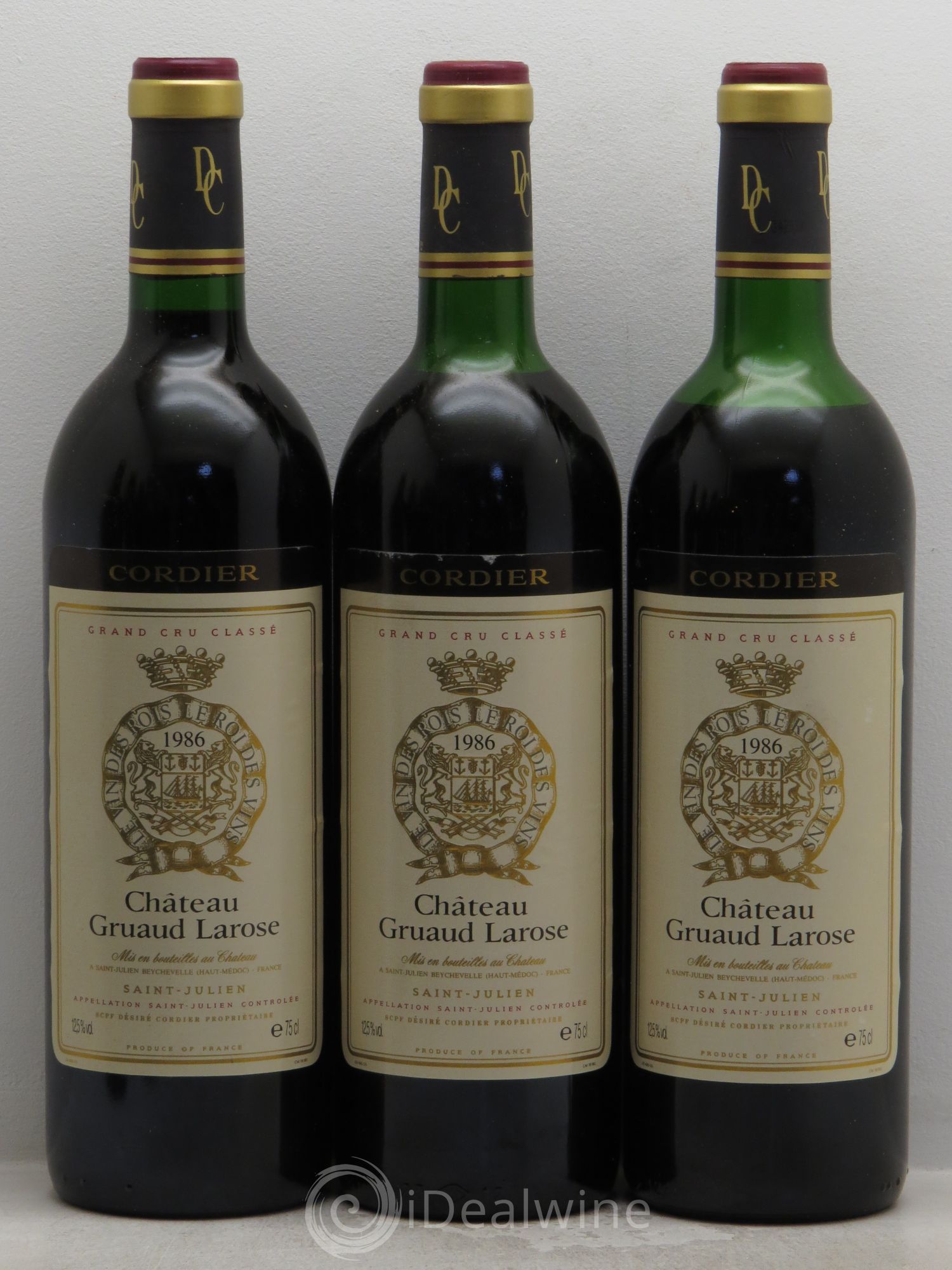 Château Gruaud Larose 2ème Grand Cru Classé 1986 - Lot de 12 bouteilles - 1