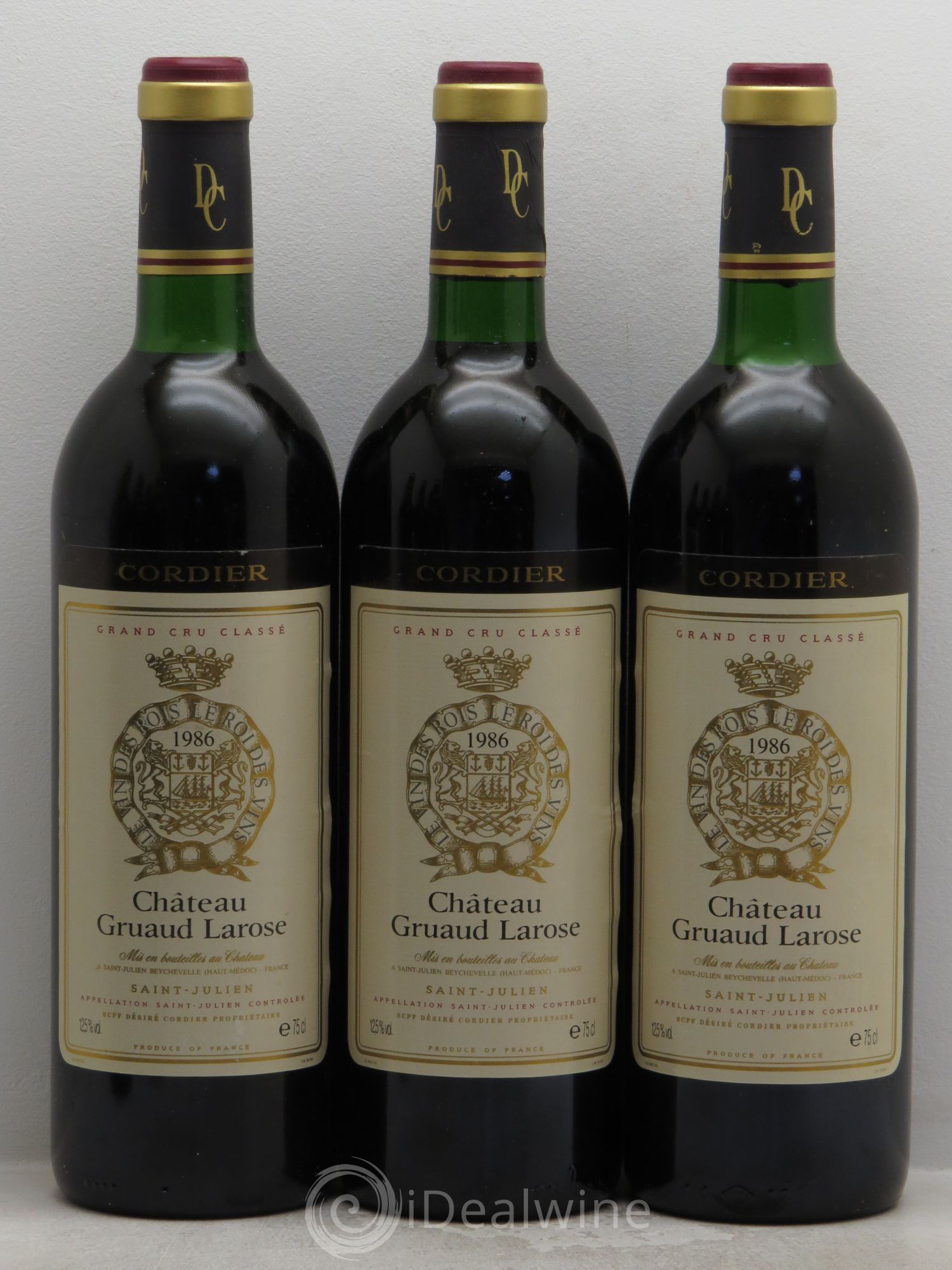 Château Gruaud Larose 2ème Grand Cru Classé 1986 - Lot de 12 bouteilles - 2