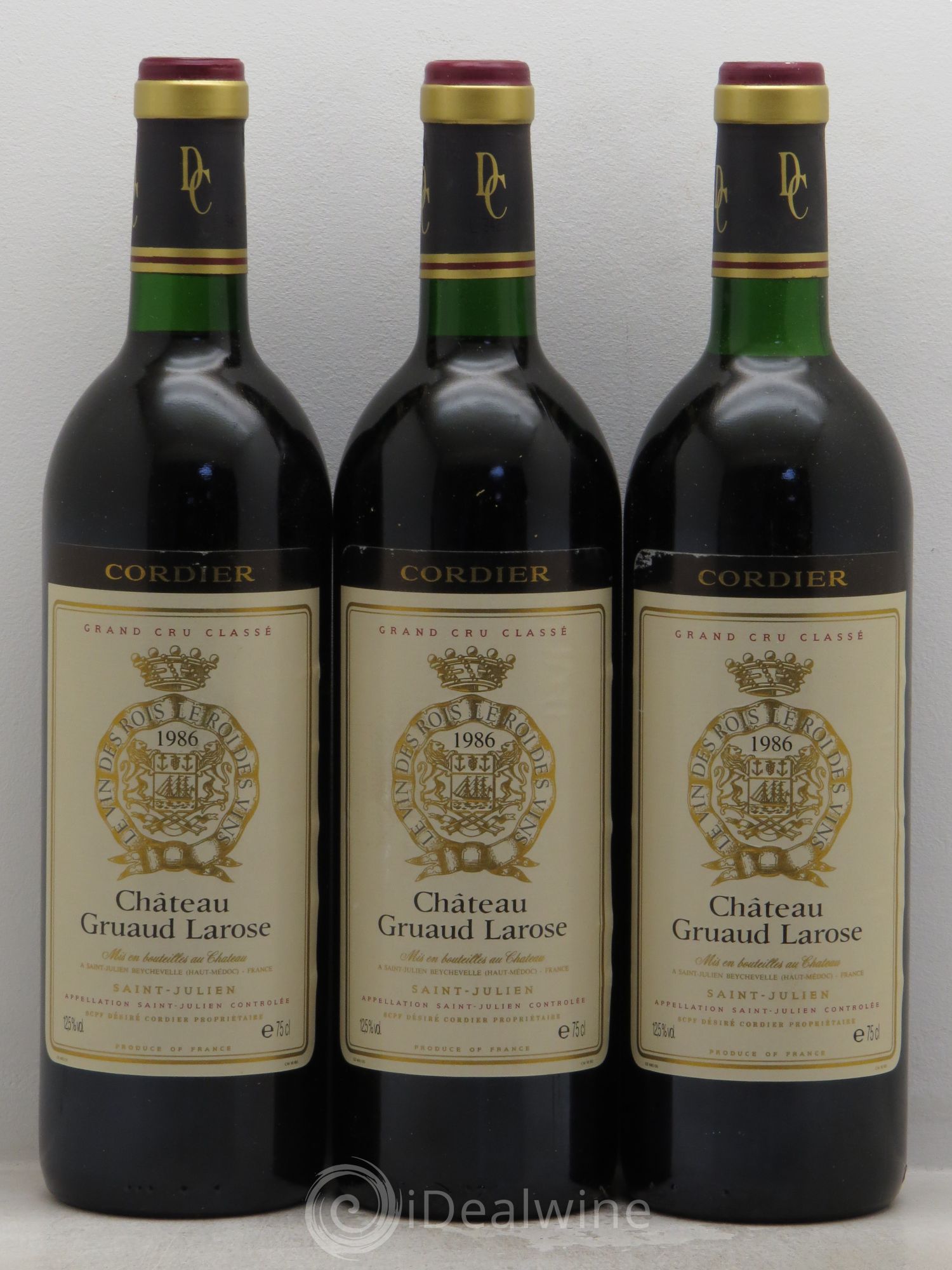 Château Gruaud Larose 2ème Grand Cru Classé 1986 - Lot de 12 bouteilles - 4