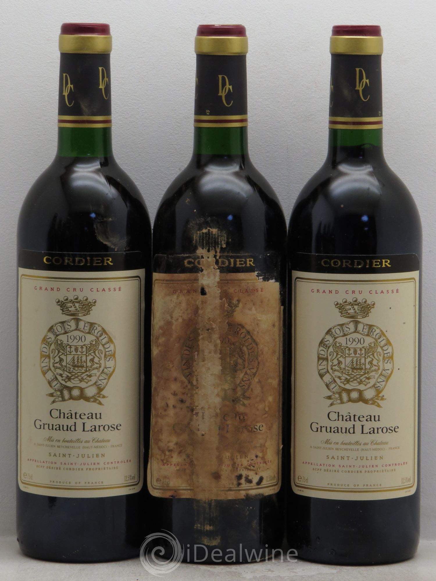 Château Gruaud Larose 2ème Grand Cru Classé 1990 - Lot de 12 bouteilles - 2