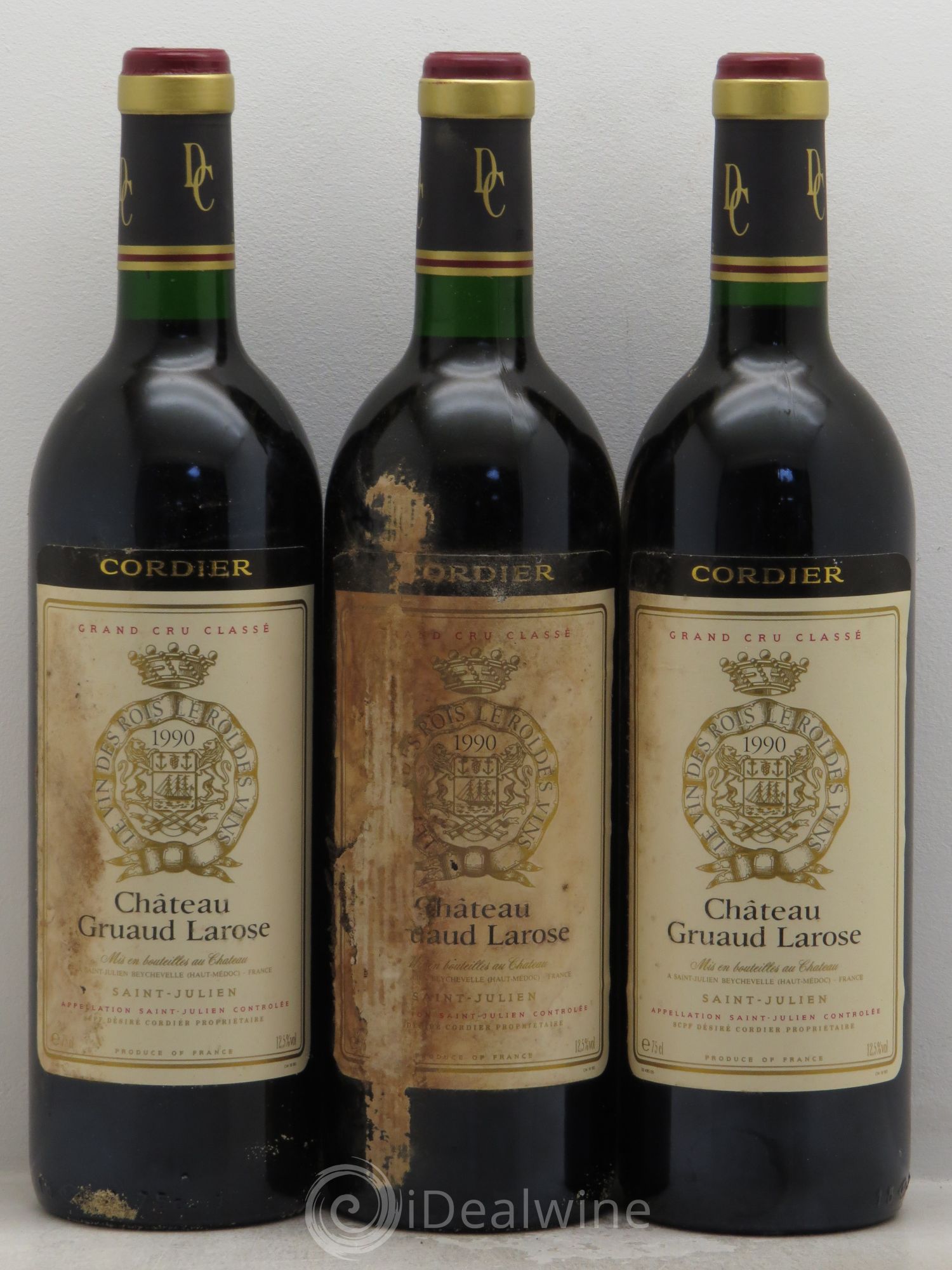 Château Gruaud Larose 2ème Grand Cru Classé 1990 - Lot de 12 bouteilles - 4