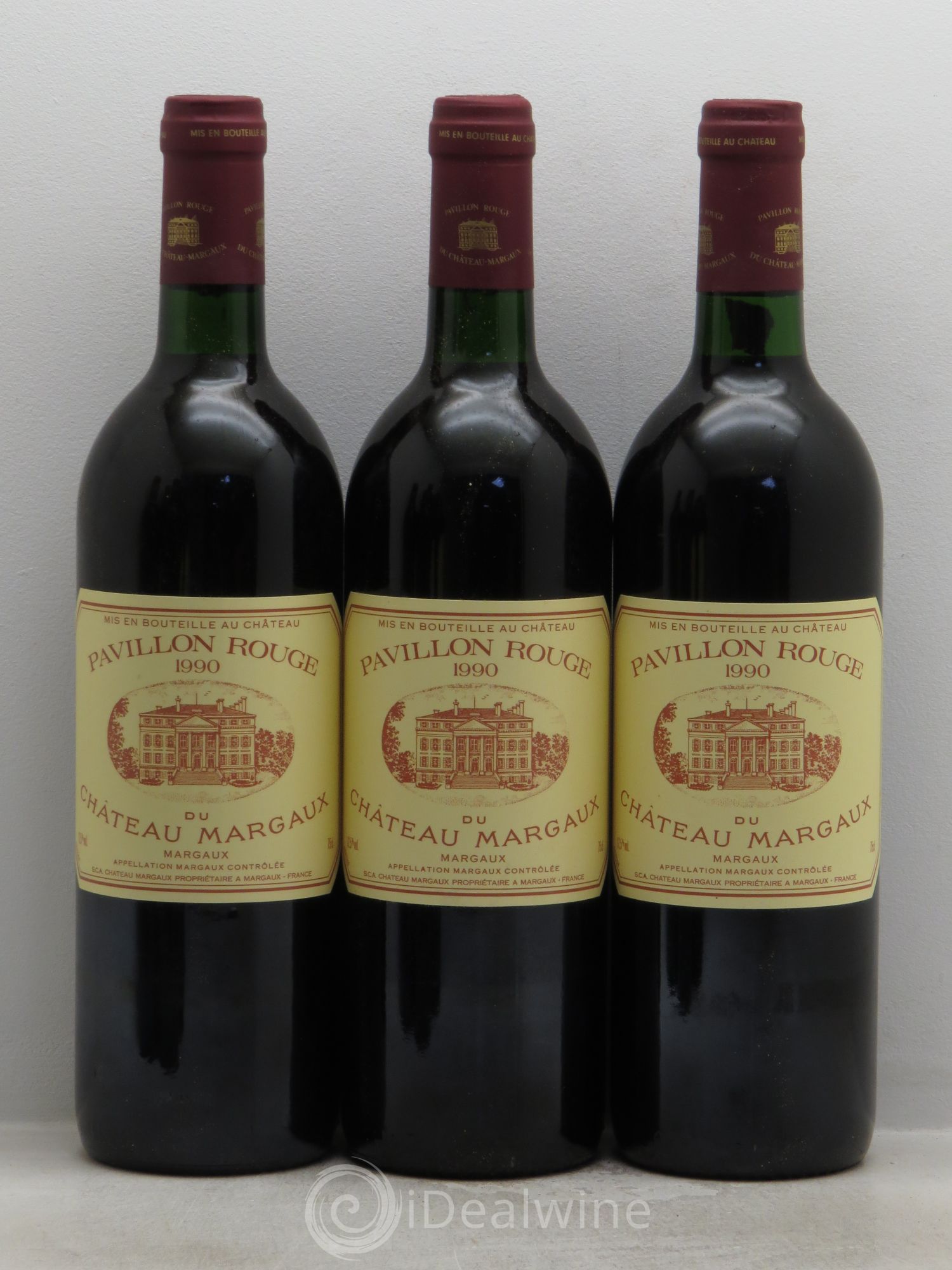 Pavillon Rouge du Château Margaux Second Vin 1990 - Lot de 12 bouteilles - 2