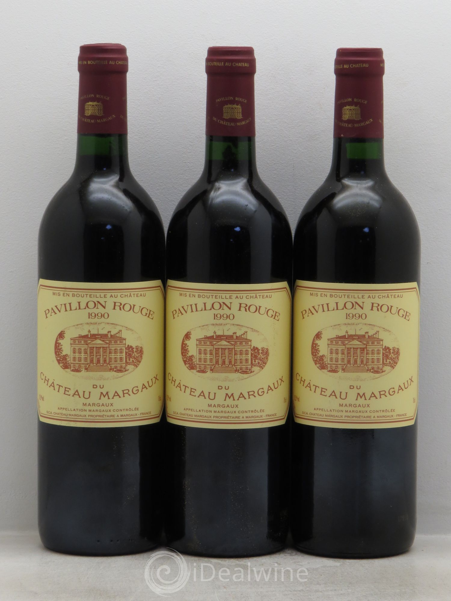 Pavillon Rouge du Château Margaux Second Vin 1990 - Lot de 12 bouteilles - 4