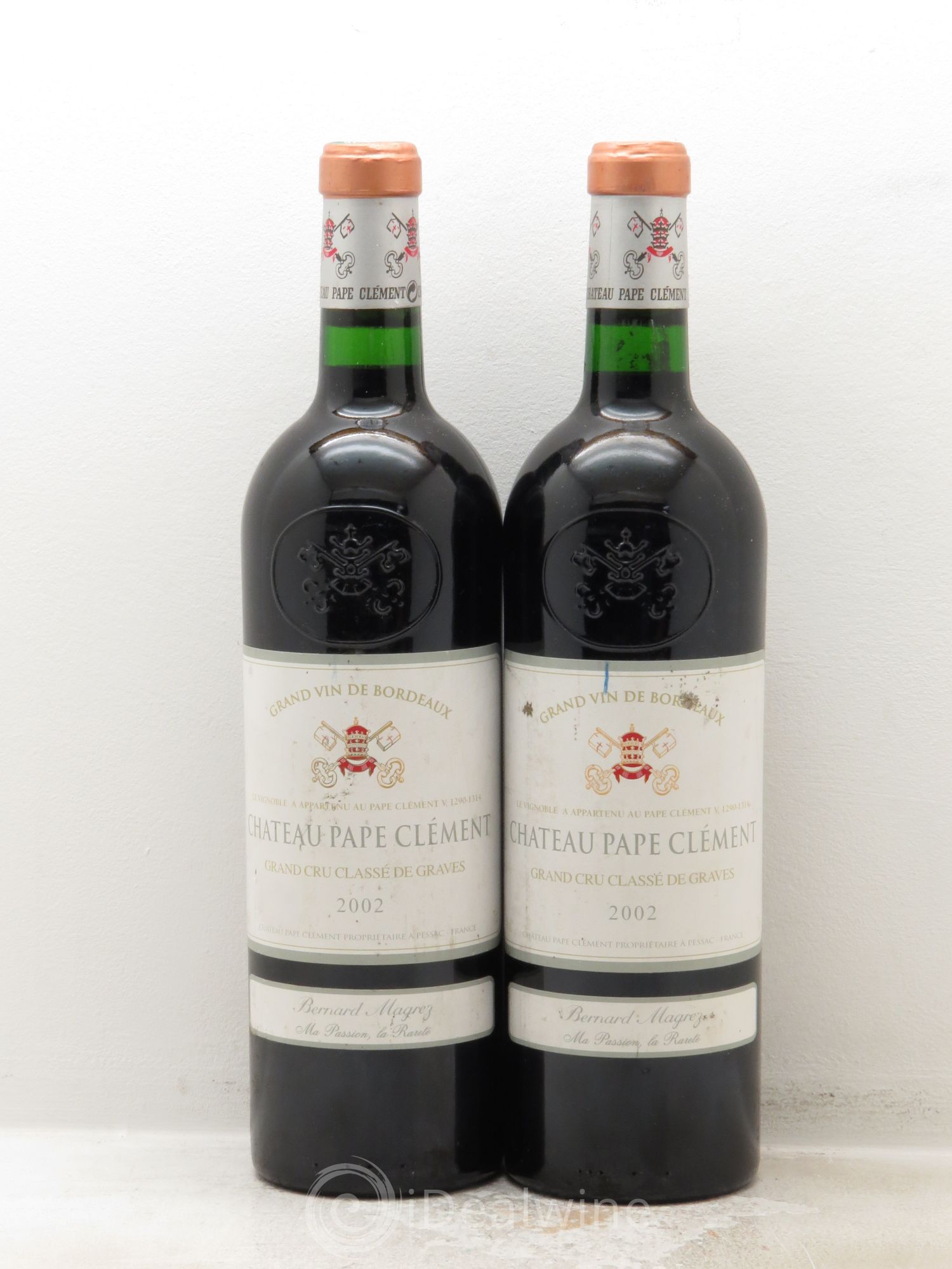 Château Pape Clément Cru Classé de Graves 2002 - Lot de 2 bouteilles - 0